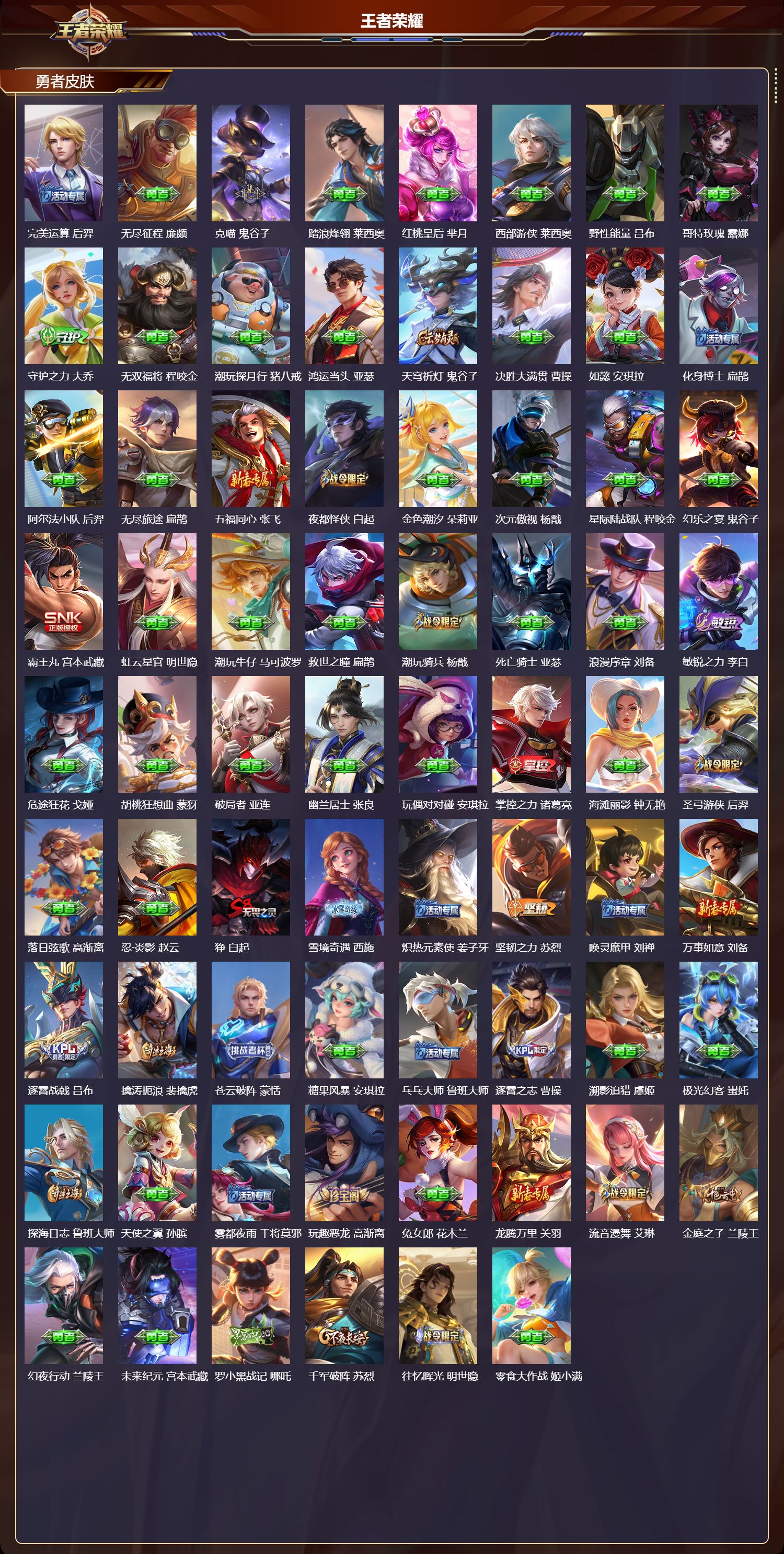 WZCMW494312王者荣耀账号详情图10