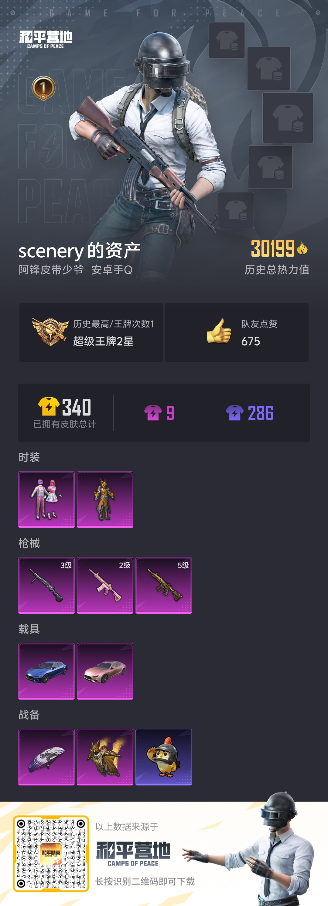 HPCMW449542和平精英账号详情图4