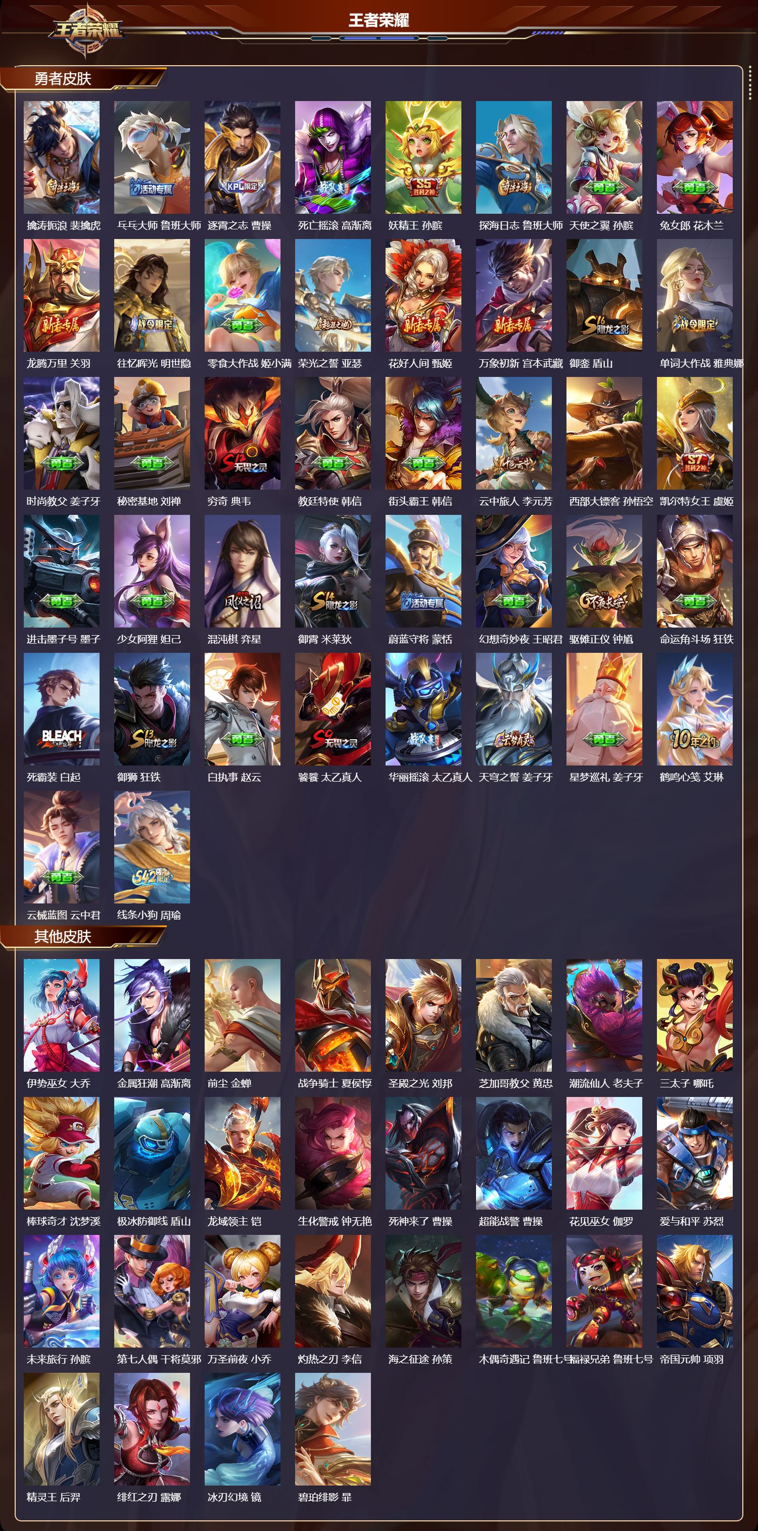 WZQM497676王者荣耀账号详情图5