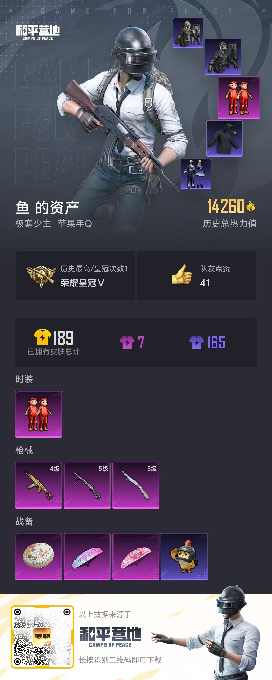 HPCMW449541和平精英账号详情图2