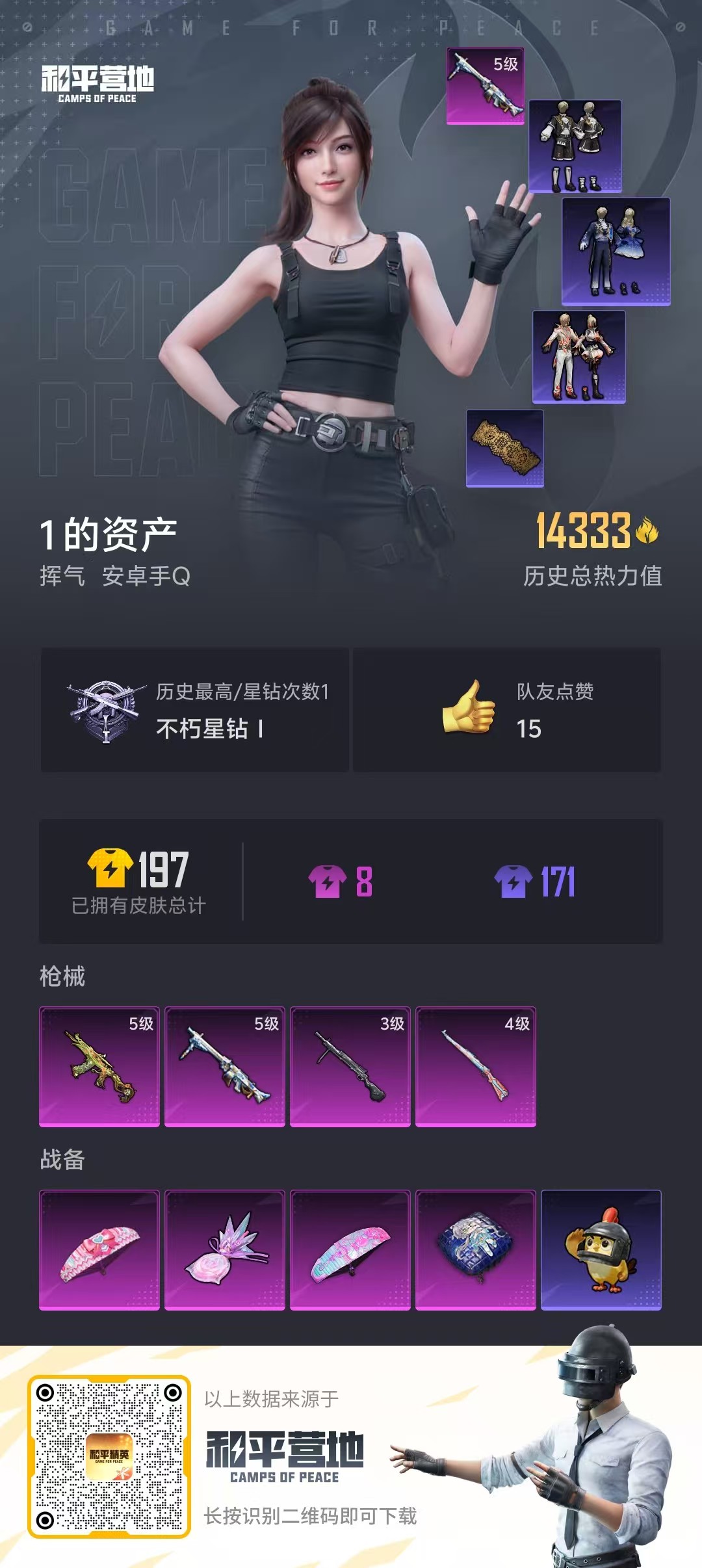 HPSJ449583和平精英账号详情图4