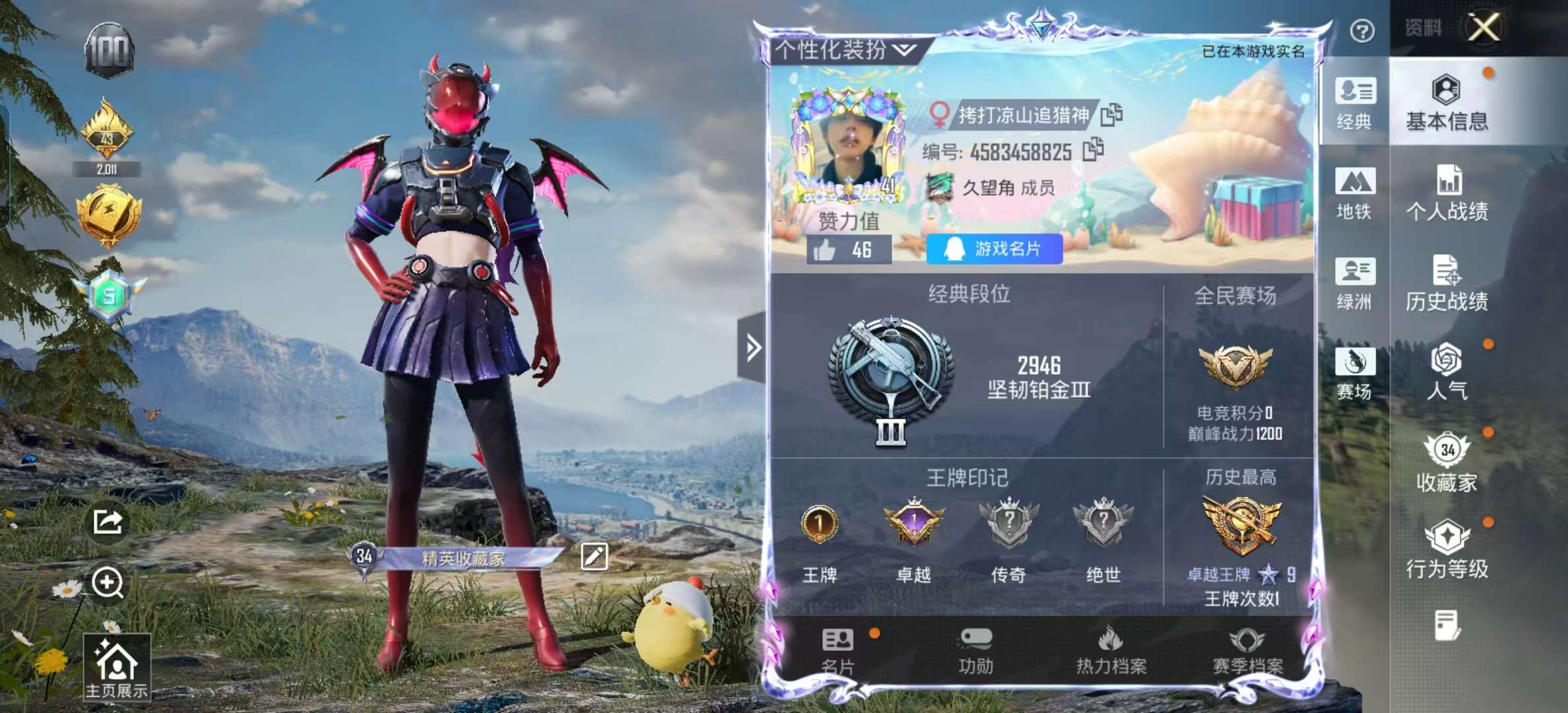 HPCMW449203和平精英账号详情图5