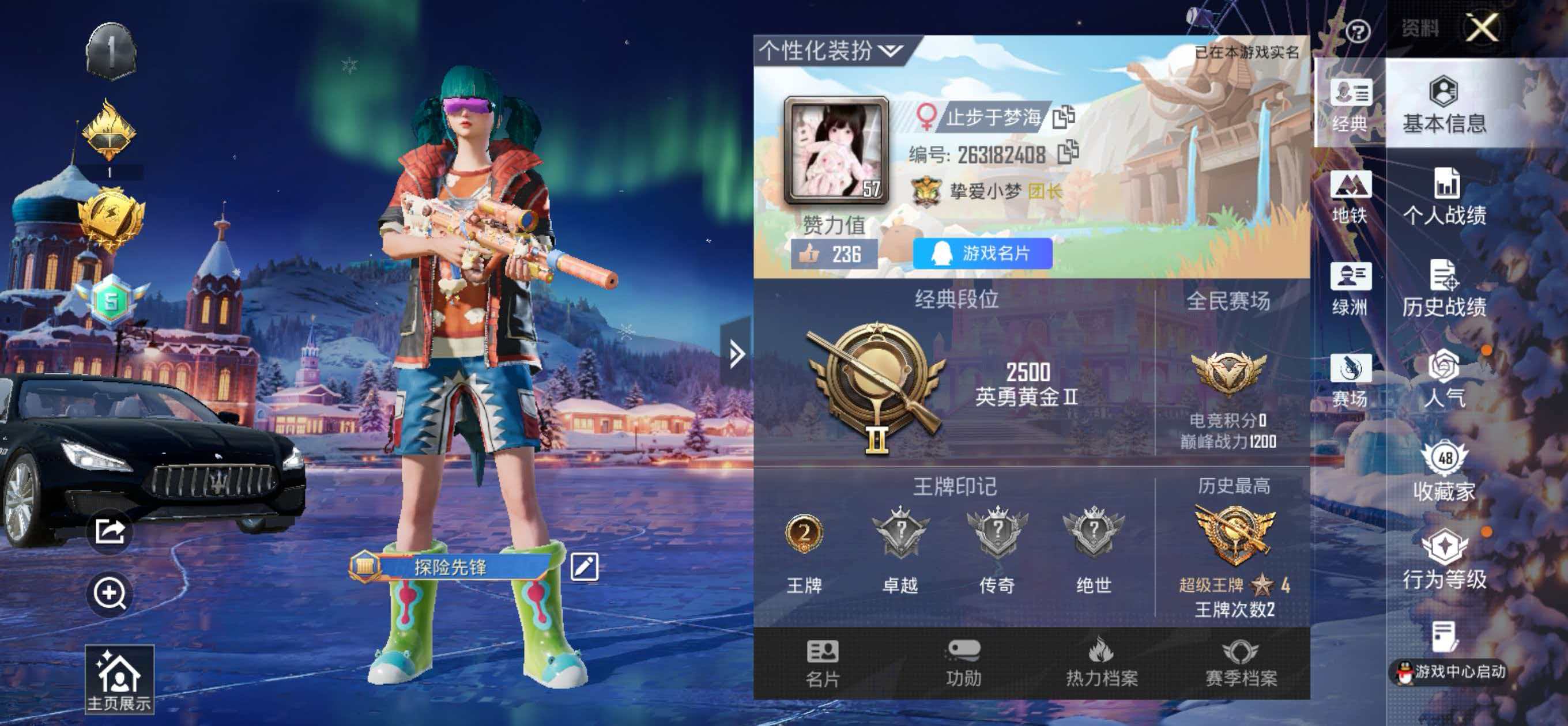 HPSJ450201和平精英账号详情图5