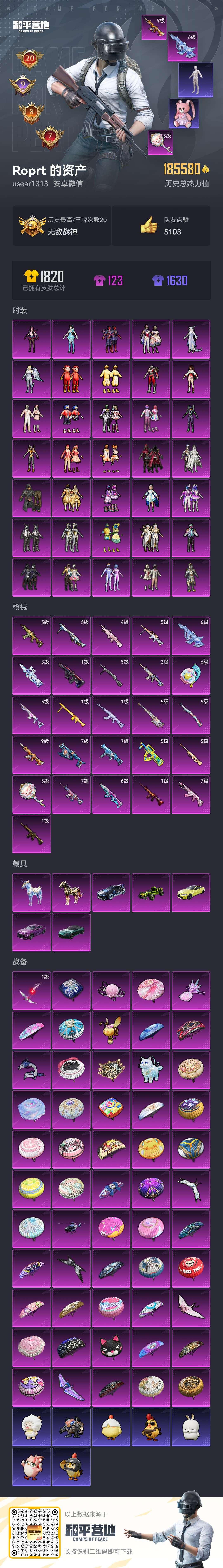 HPCMW453205和平精英账号详情图2