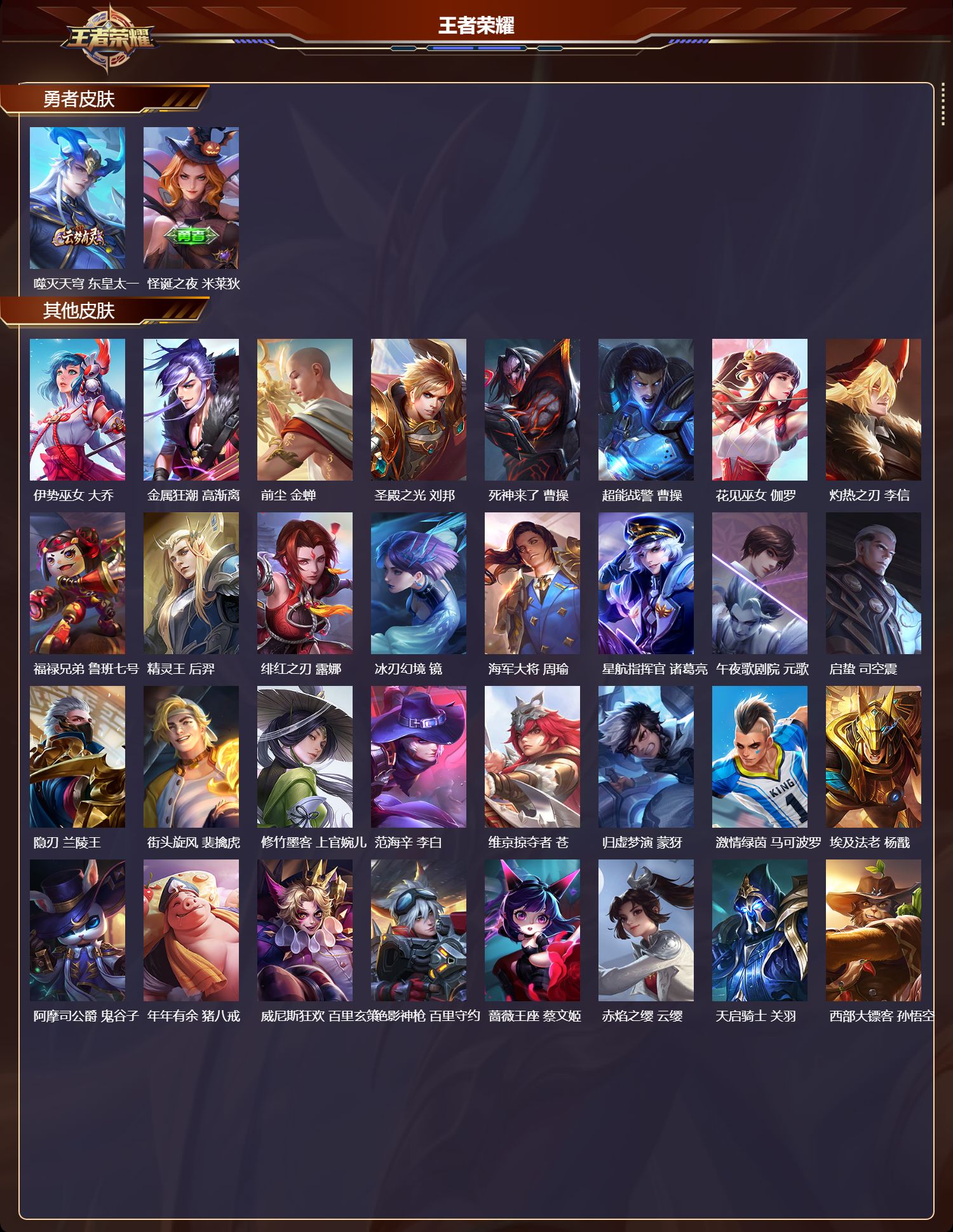 WZQM497672王者荣耀账号详情图6