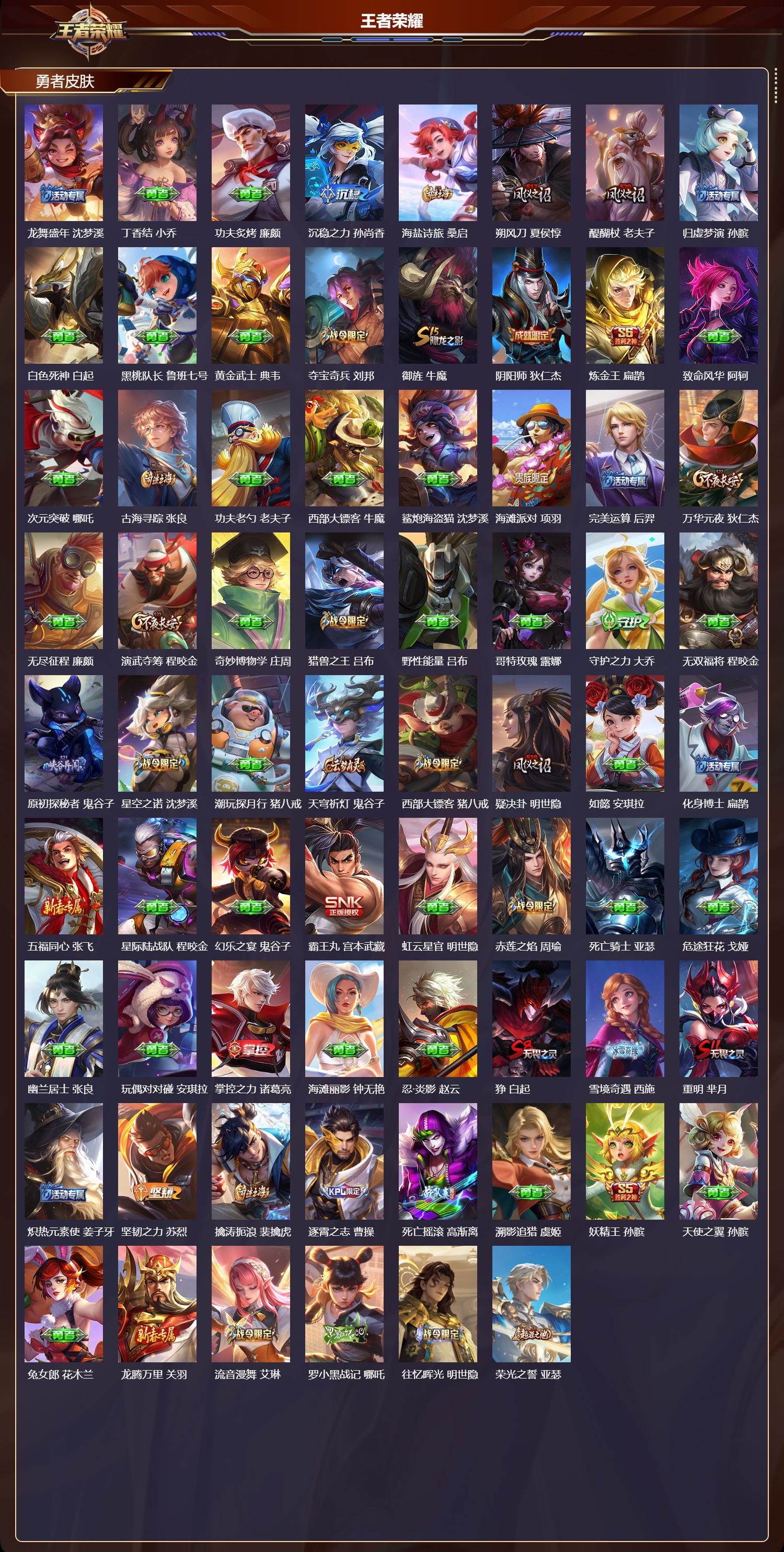 WZCMW494261王者荣耀账号详情图7