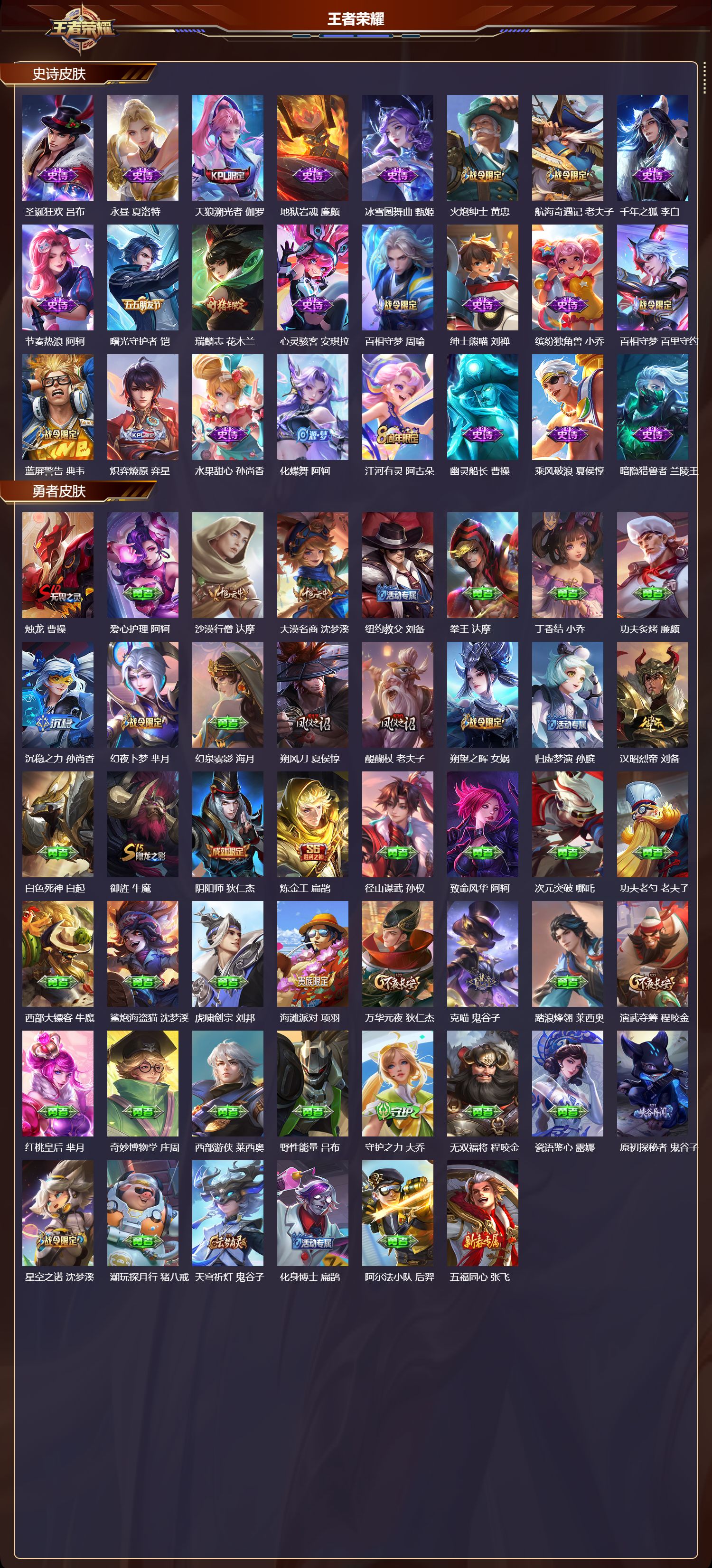 WZQM497672王者荣耀账号详情图4