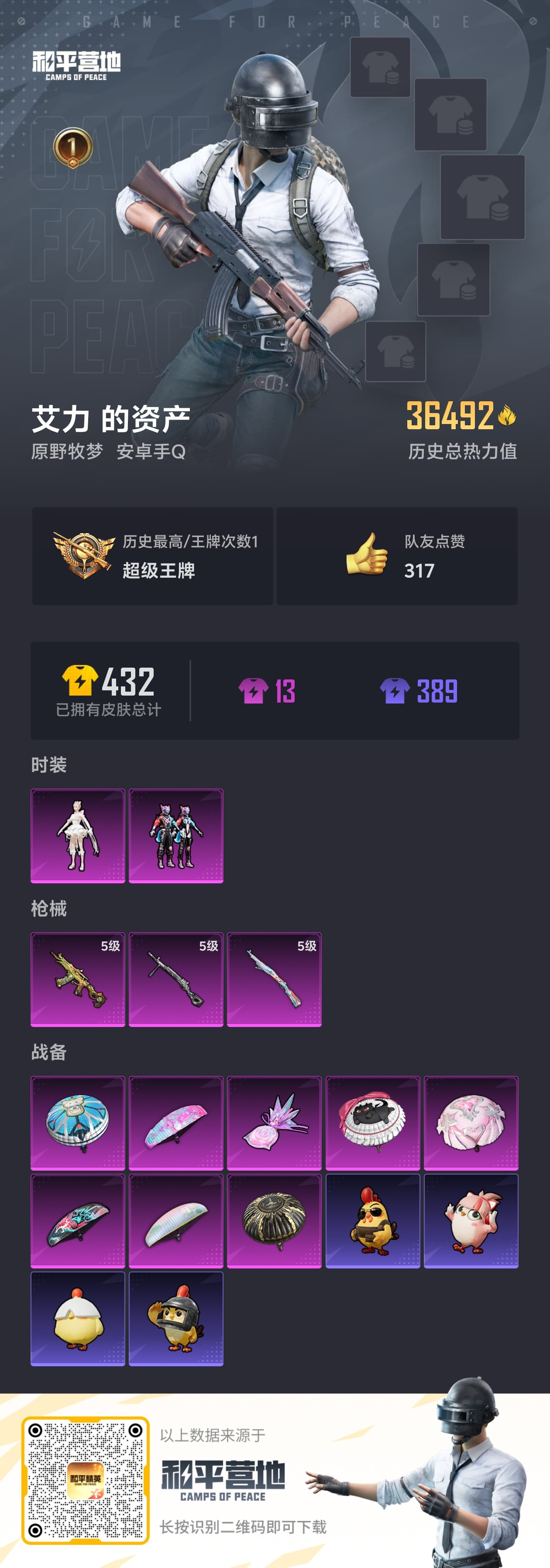 HPCMW449572和平精英账号详情图3