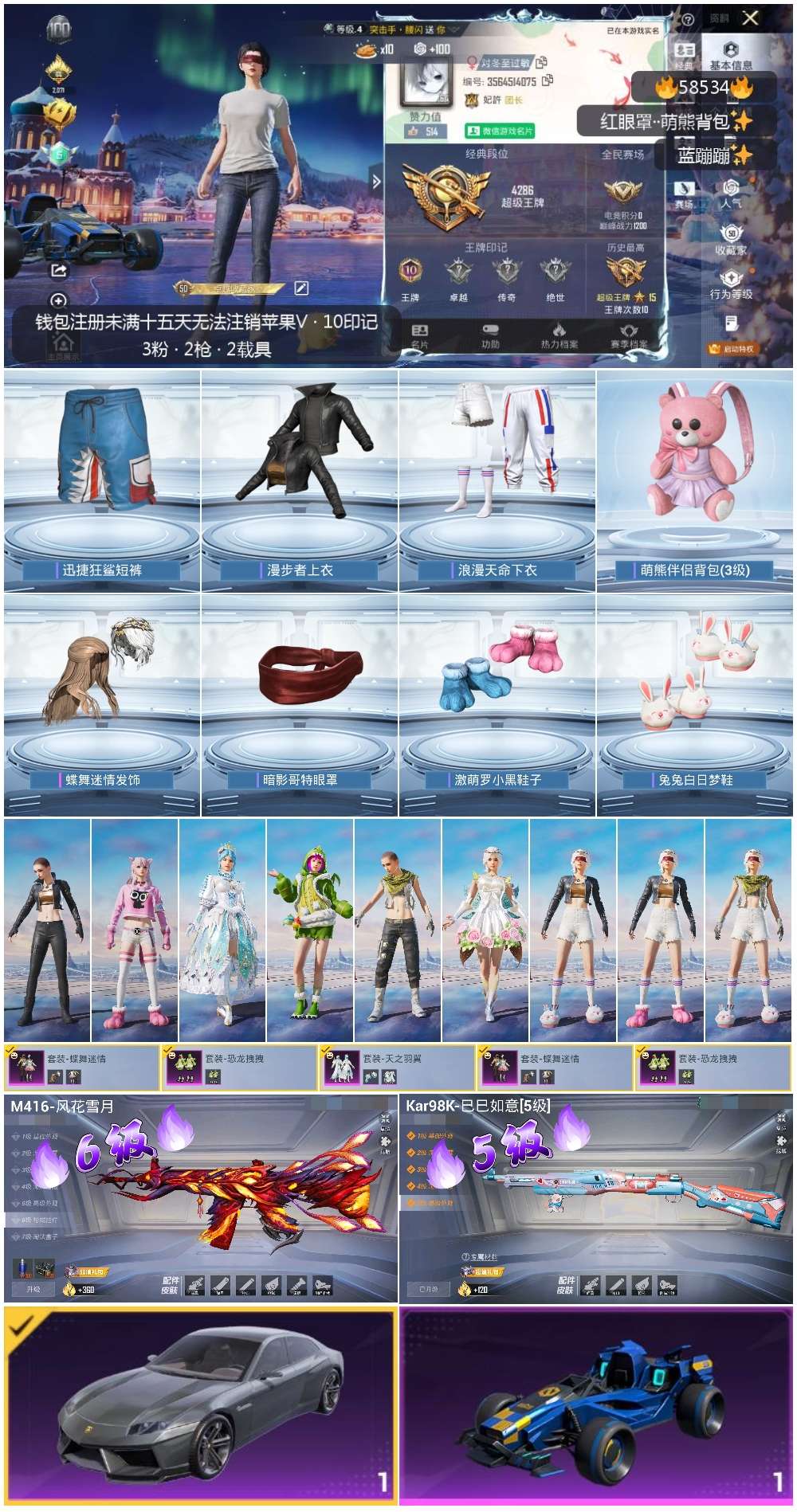 HPCMW449163和平精英账号详情图4