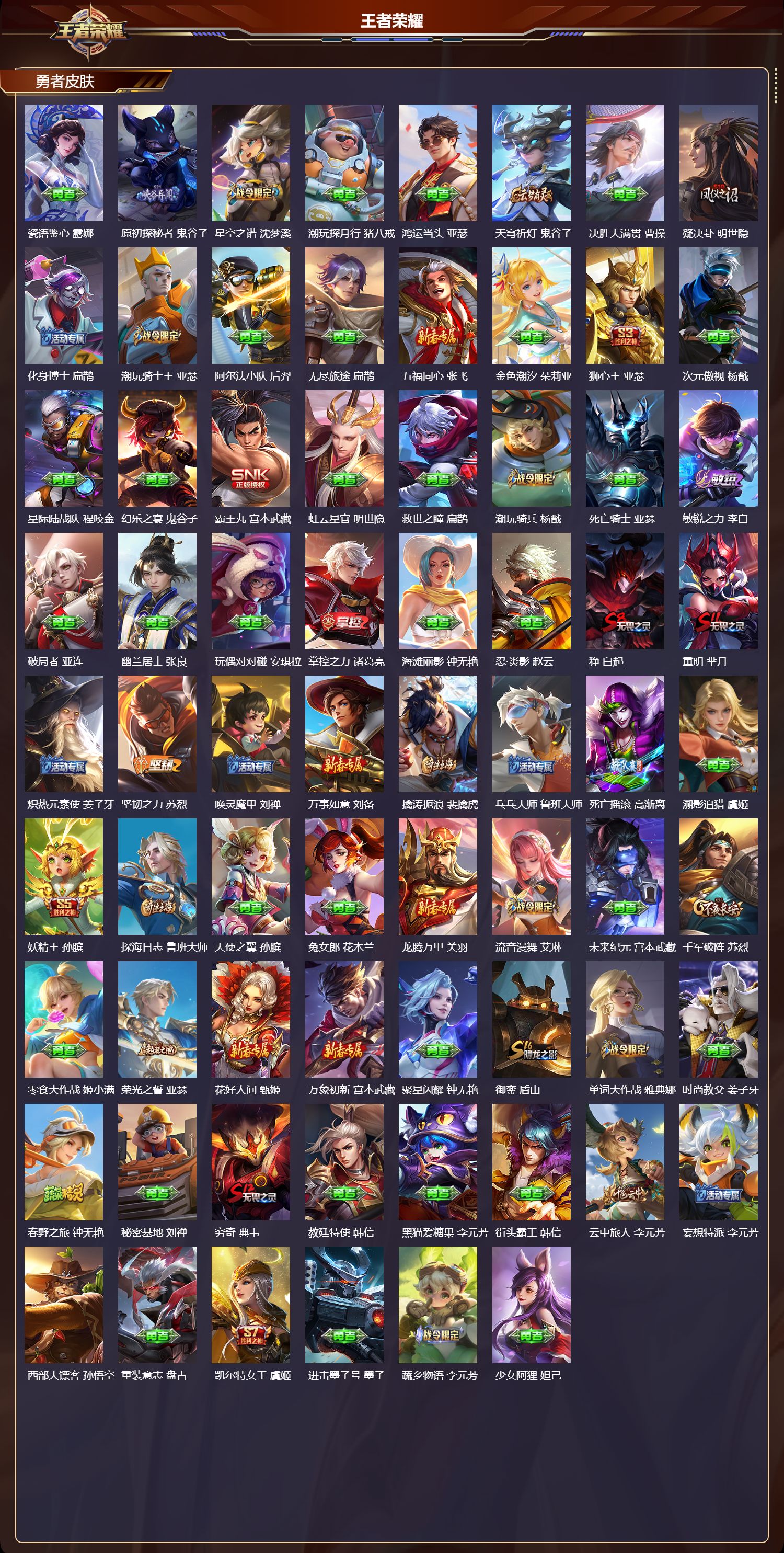 WZCMW494478王者荣耀账号详情图8