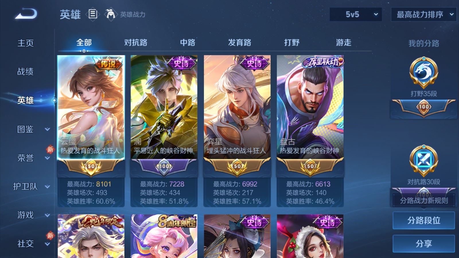 WZCMW4102000王者荣耀账号详情图3