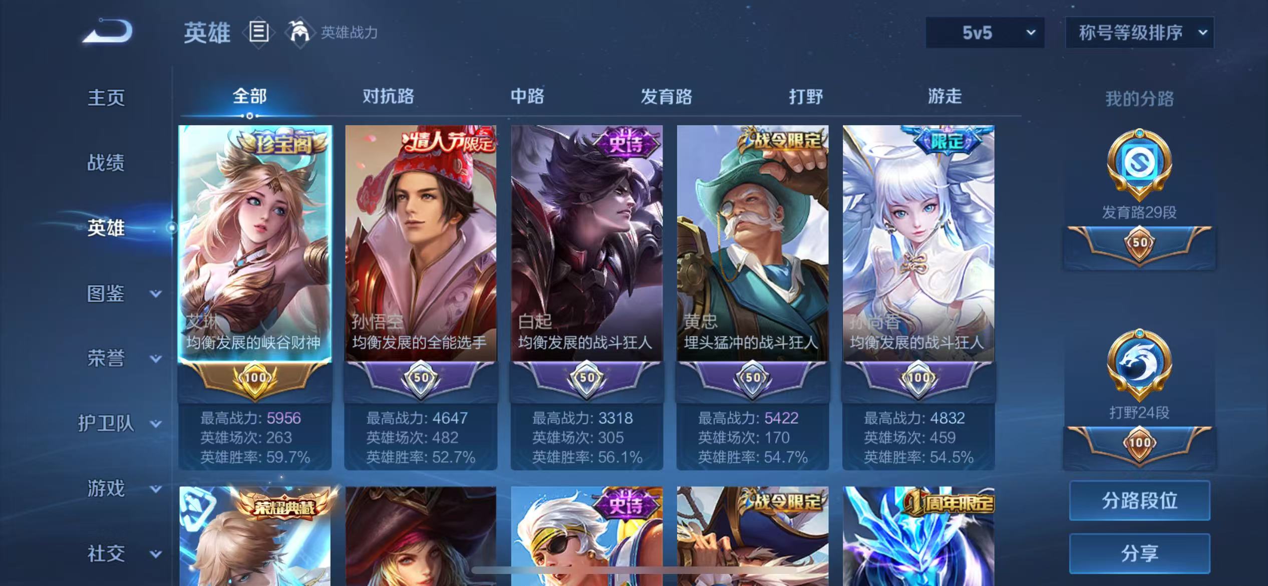 WZCMW494480王者荣耀账号详情图4