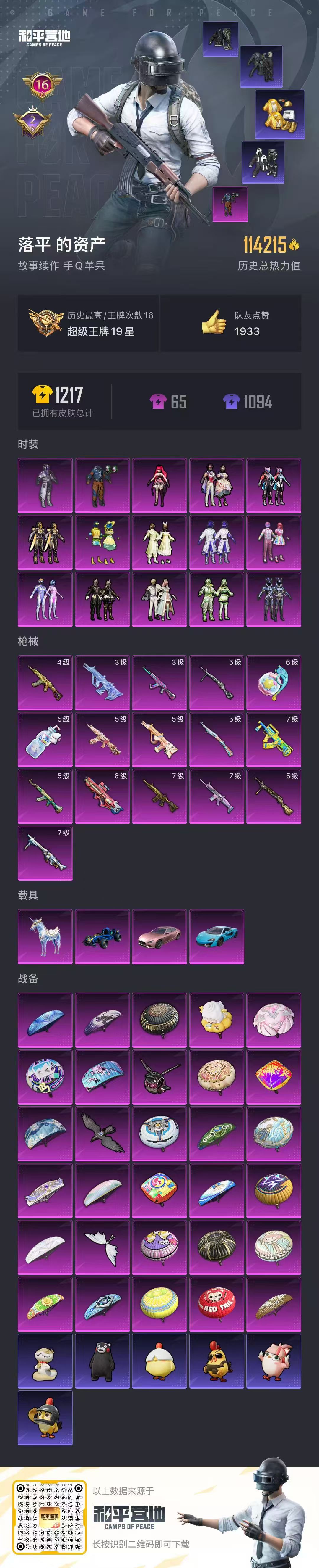 HPCMW450875和平精英账号详情图2