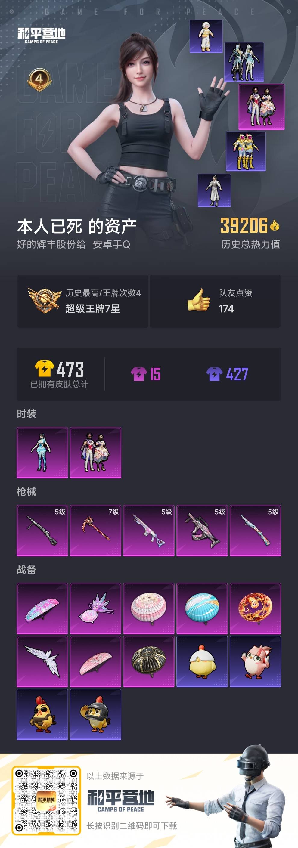 HPCMW410631和平精英账号详情图3