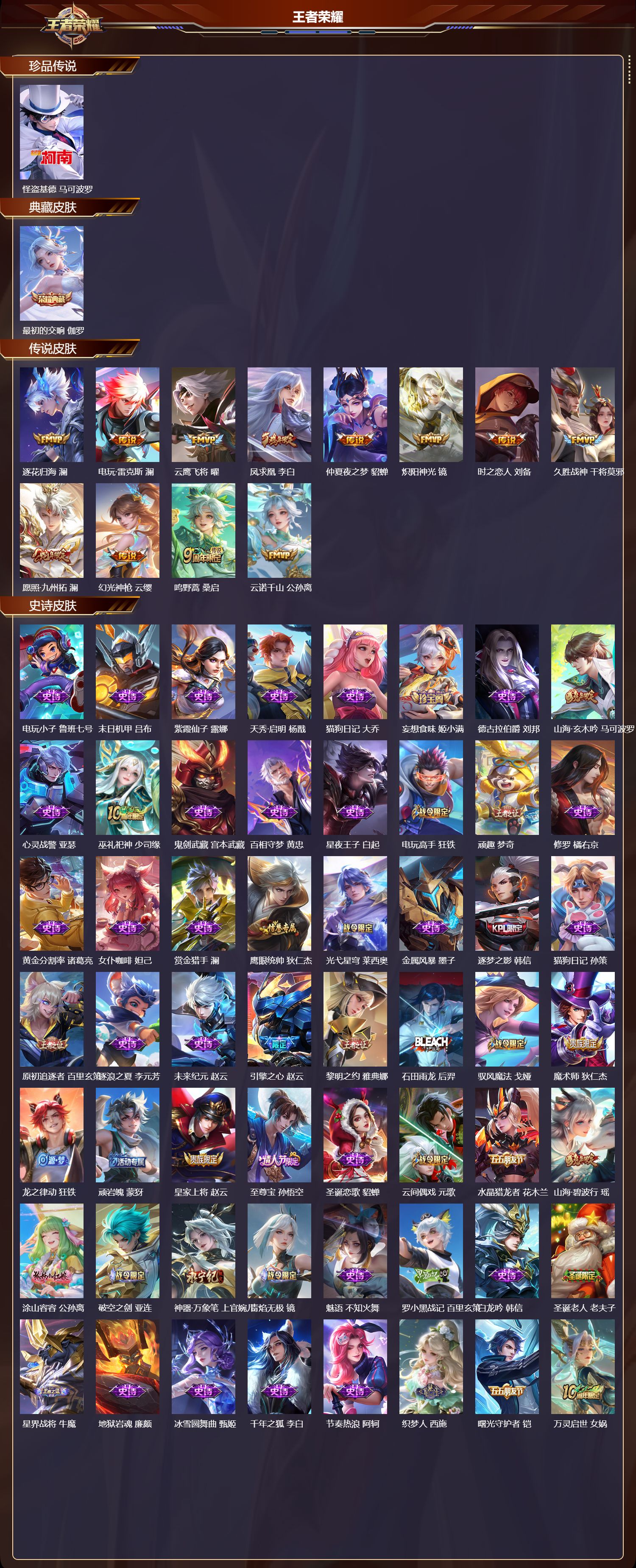 WZCMW416441王者荣耀账号详情图6