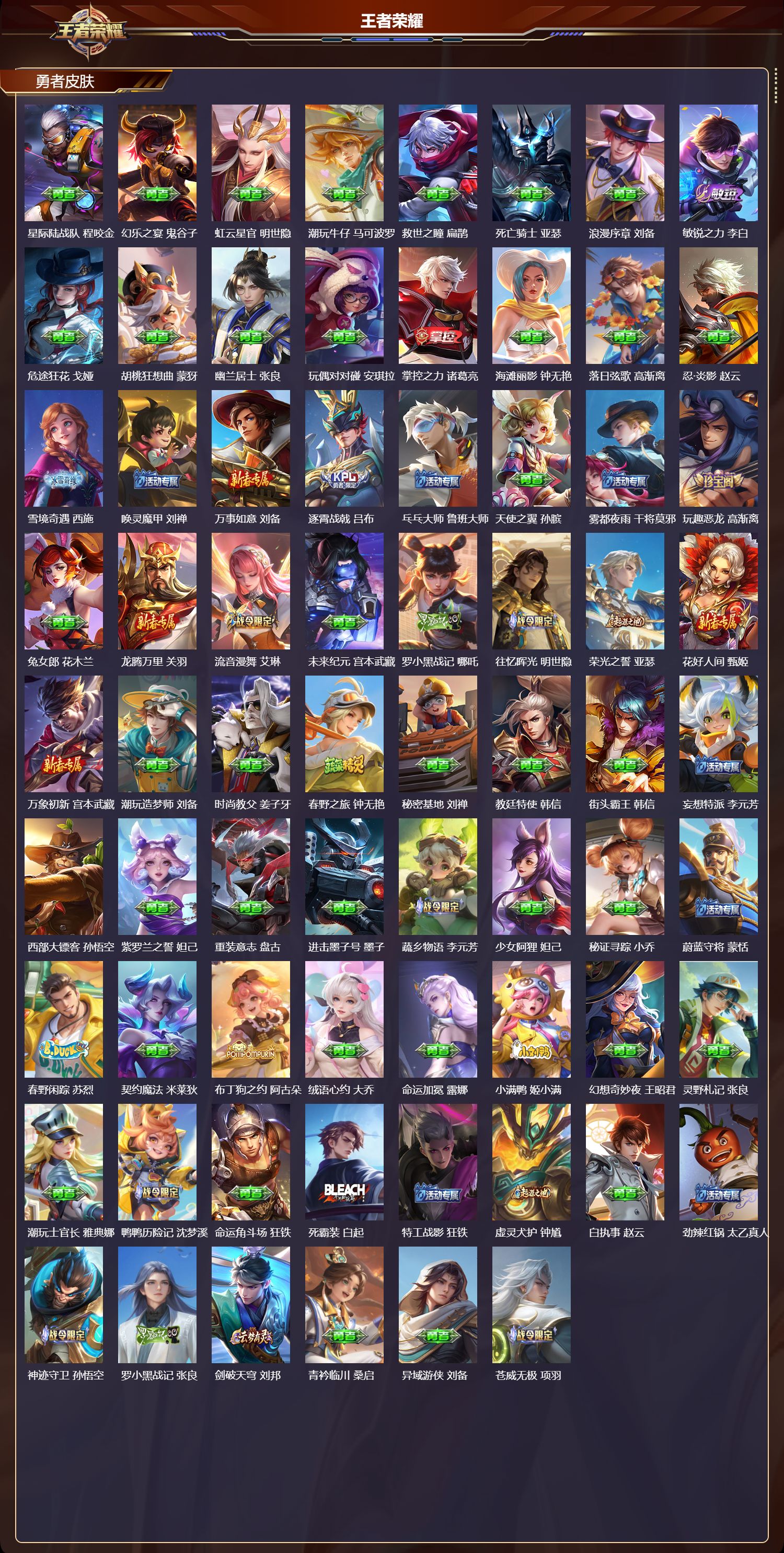 WZCMW416392王者荣耀账号详情图9