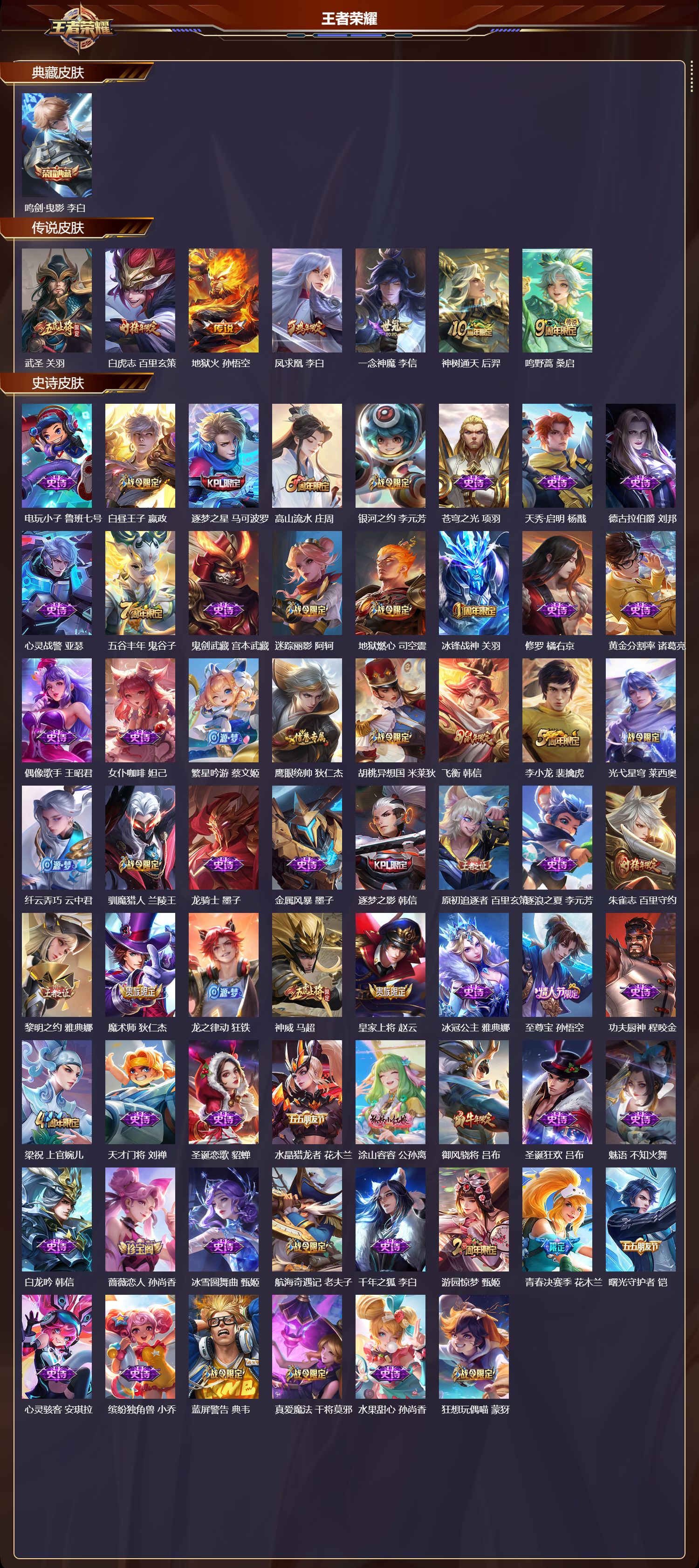 WZCMW416395王者荣耀账号详情图6