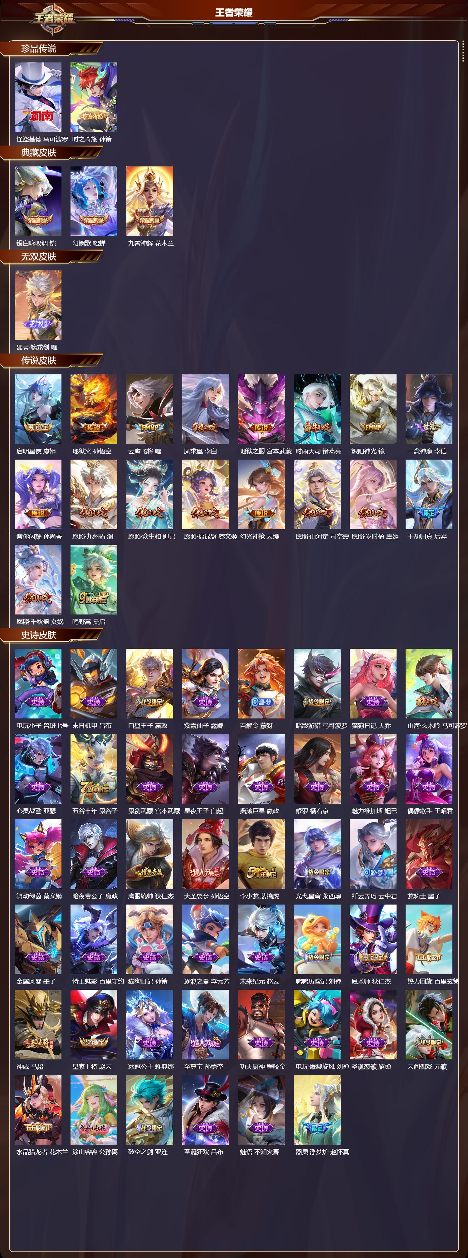 WZCMW416445王者荣耀账号详情图6