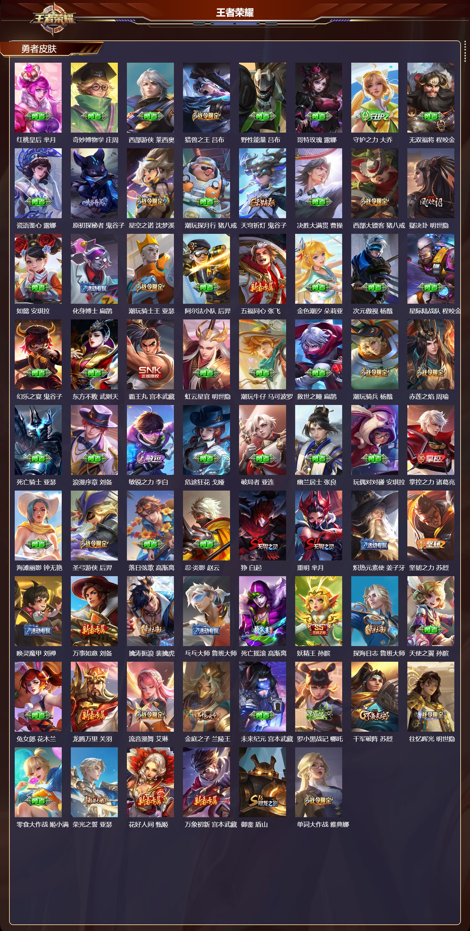 WZCMW416405王者荣耀账号详情图11