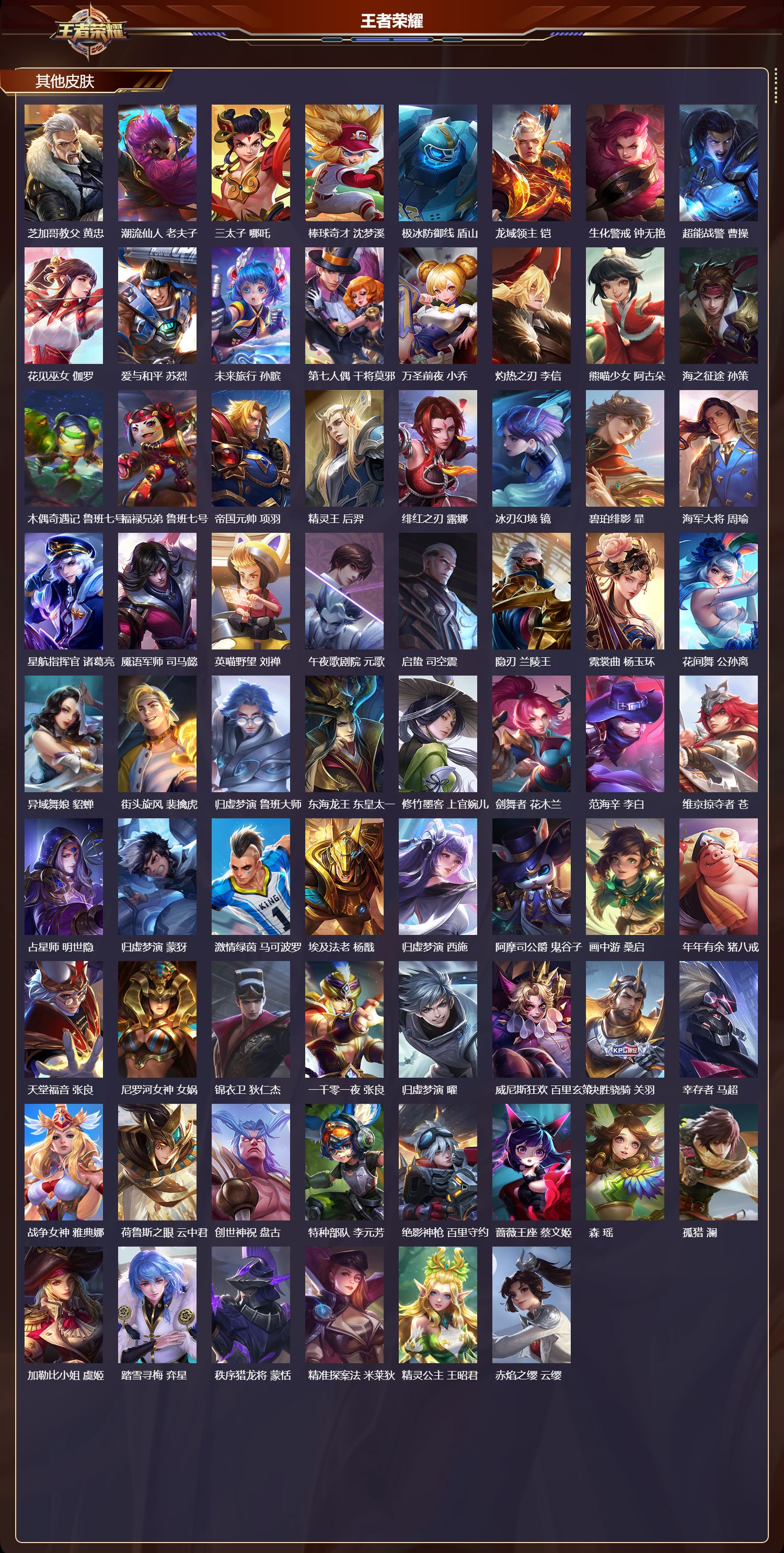 WZQM412223王者荣耀账号详情图8