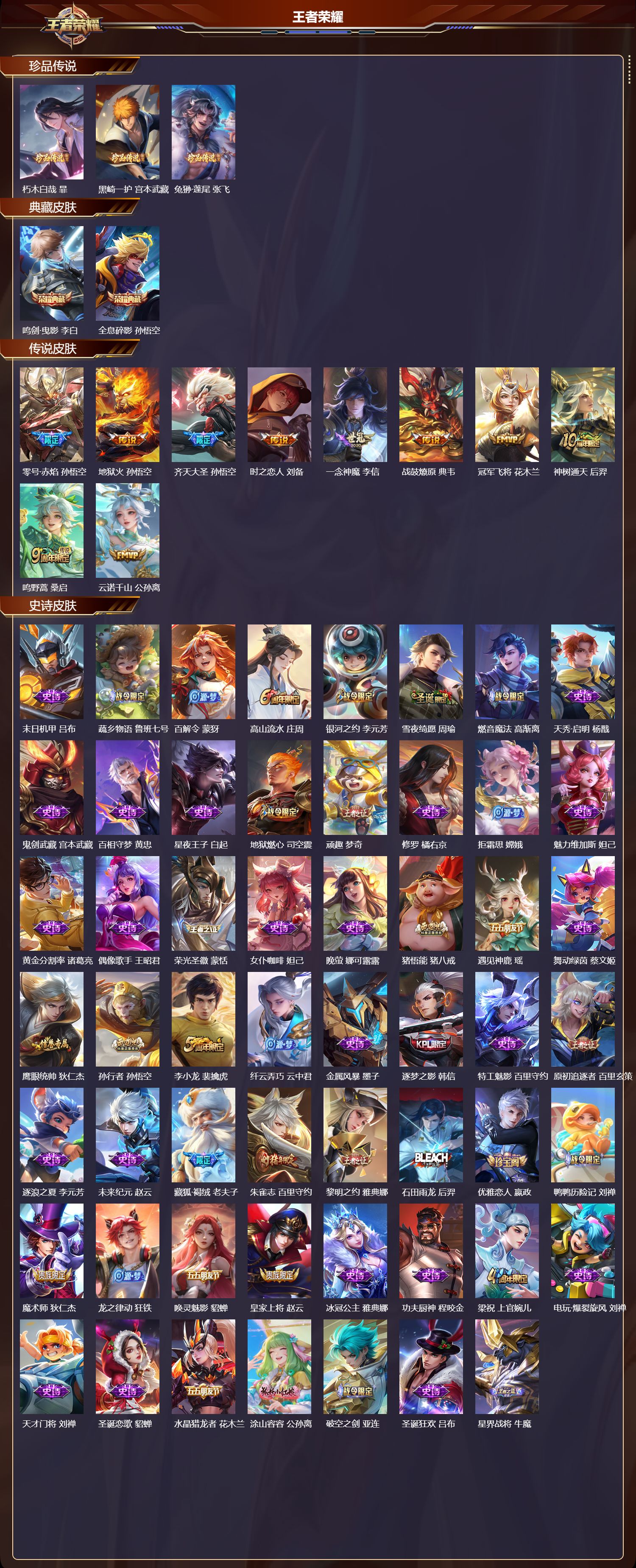 WZCMW416434王者荣耀账号详情图6