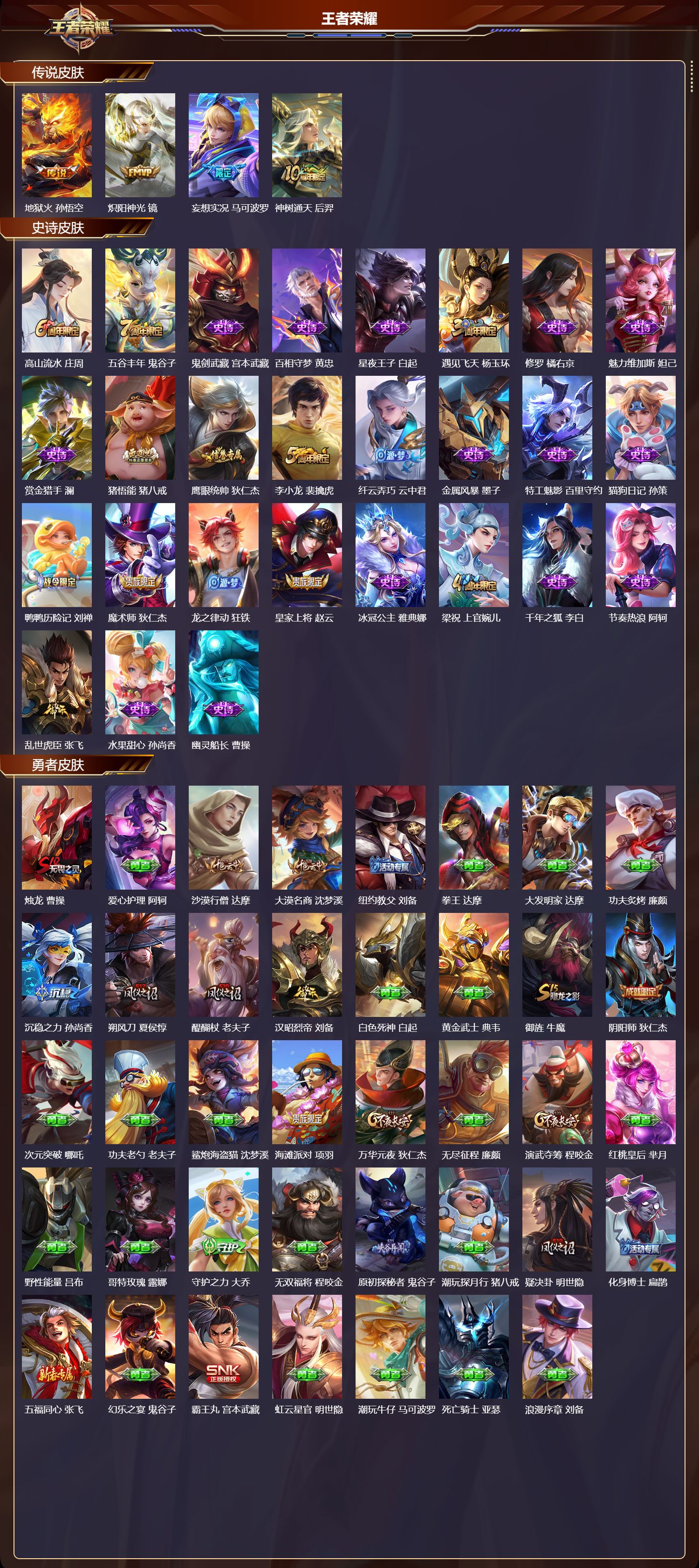 WZCMW416435王者荣耀账号详情图6 WZCMW416435王者荣耀账号详情图6