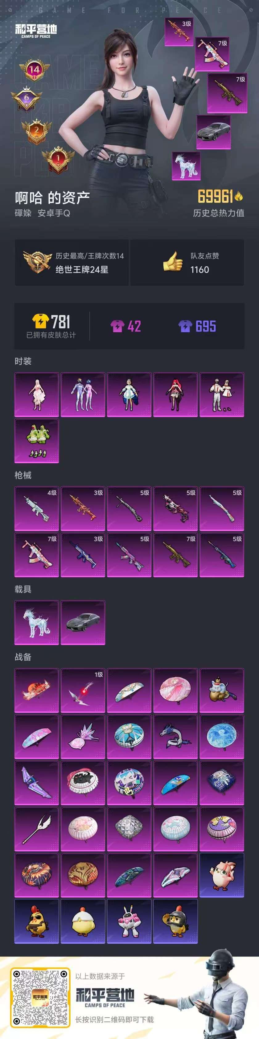 HPCMW410633和平精英账号详情图3