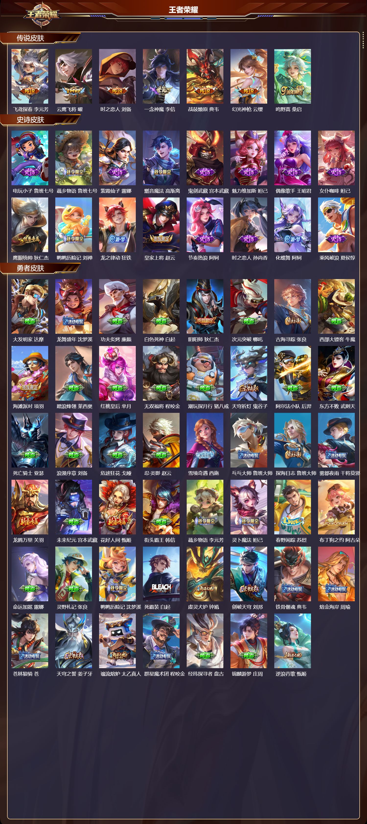 WZCMW416467王者荣耀账号详情图8