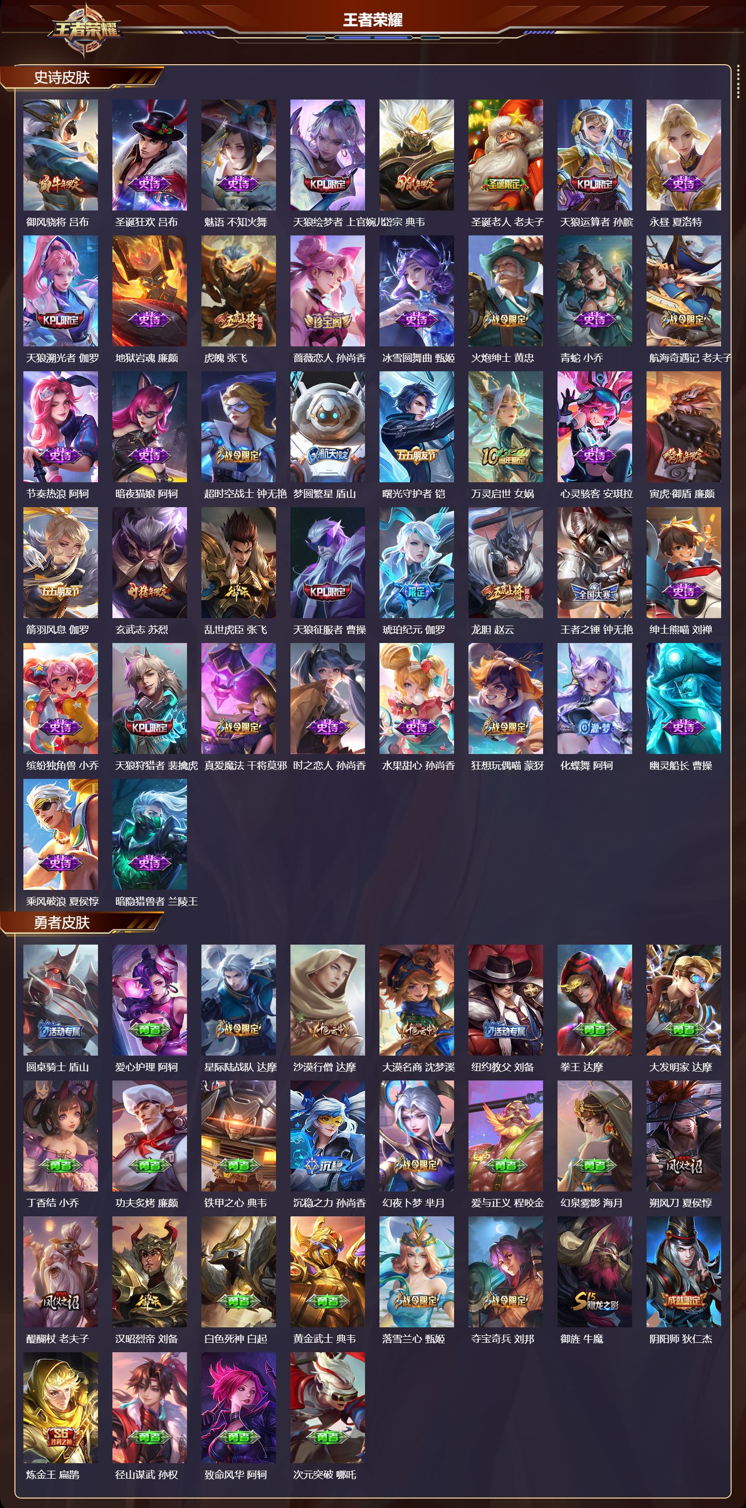 WZQM412216王者荣耀账号详情图5