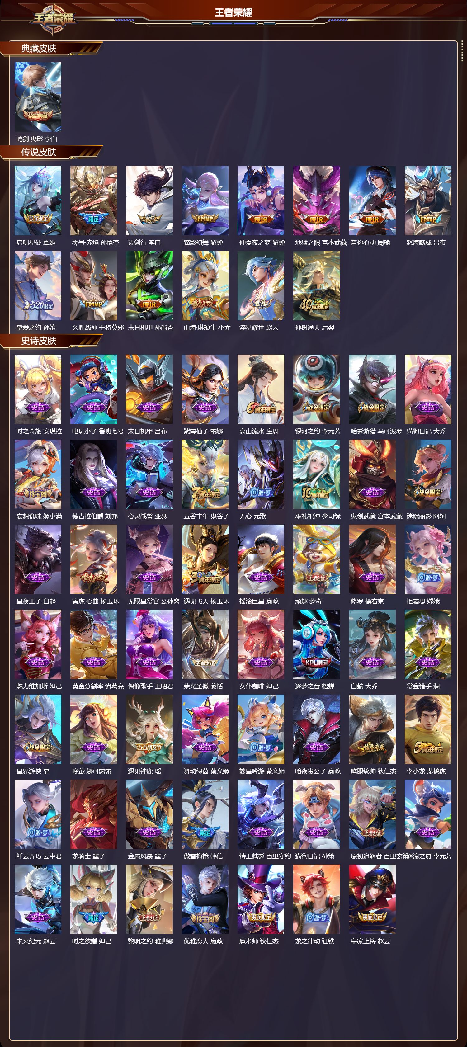 WZCMW416394王者荣耀账号详情图6 WZCMW416394王者荣耀账号详情图6