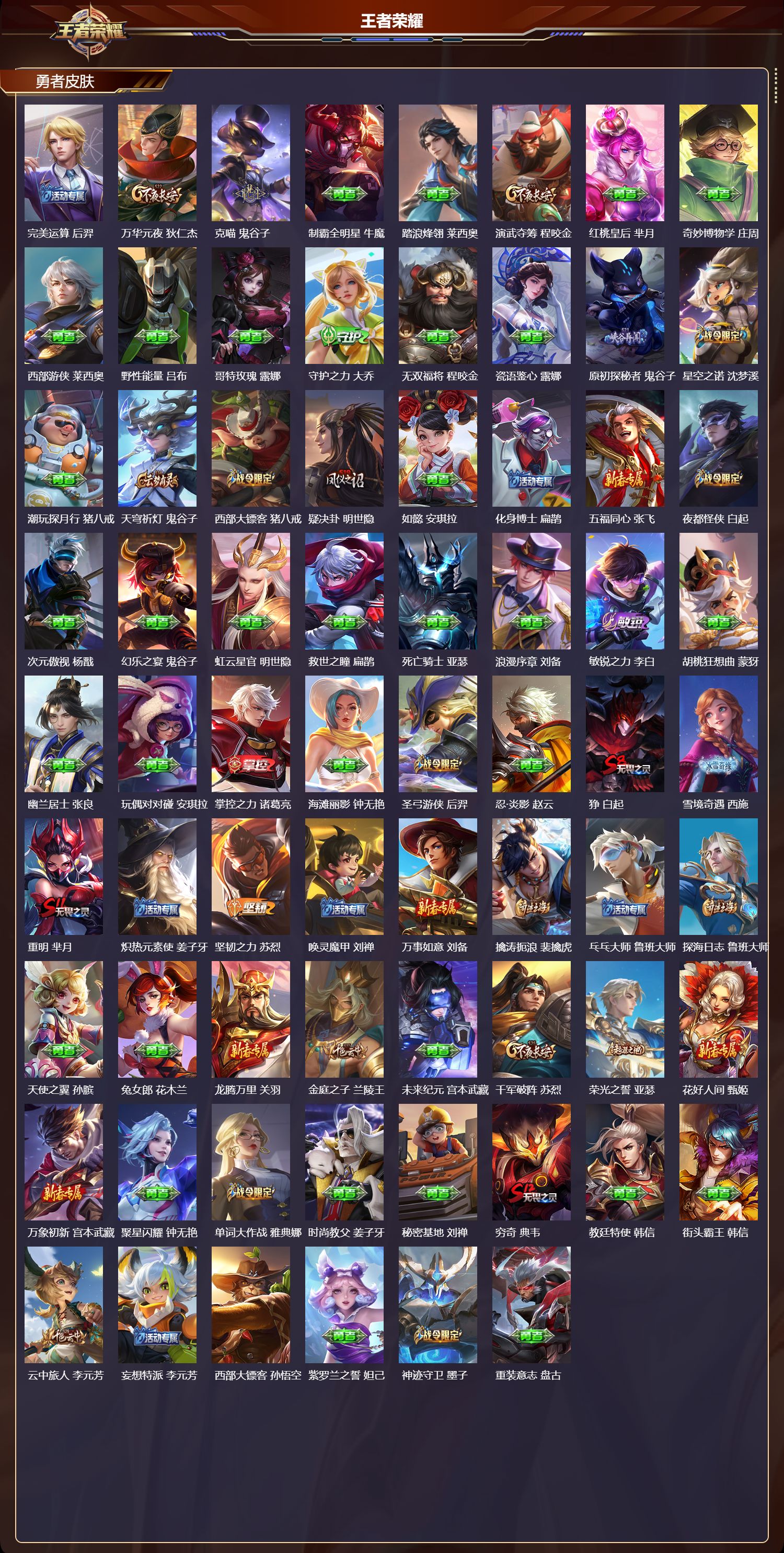 WZCMW416394王者荣耀账号详情图8 WZCMW416394王者荣耀账号详情图8