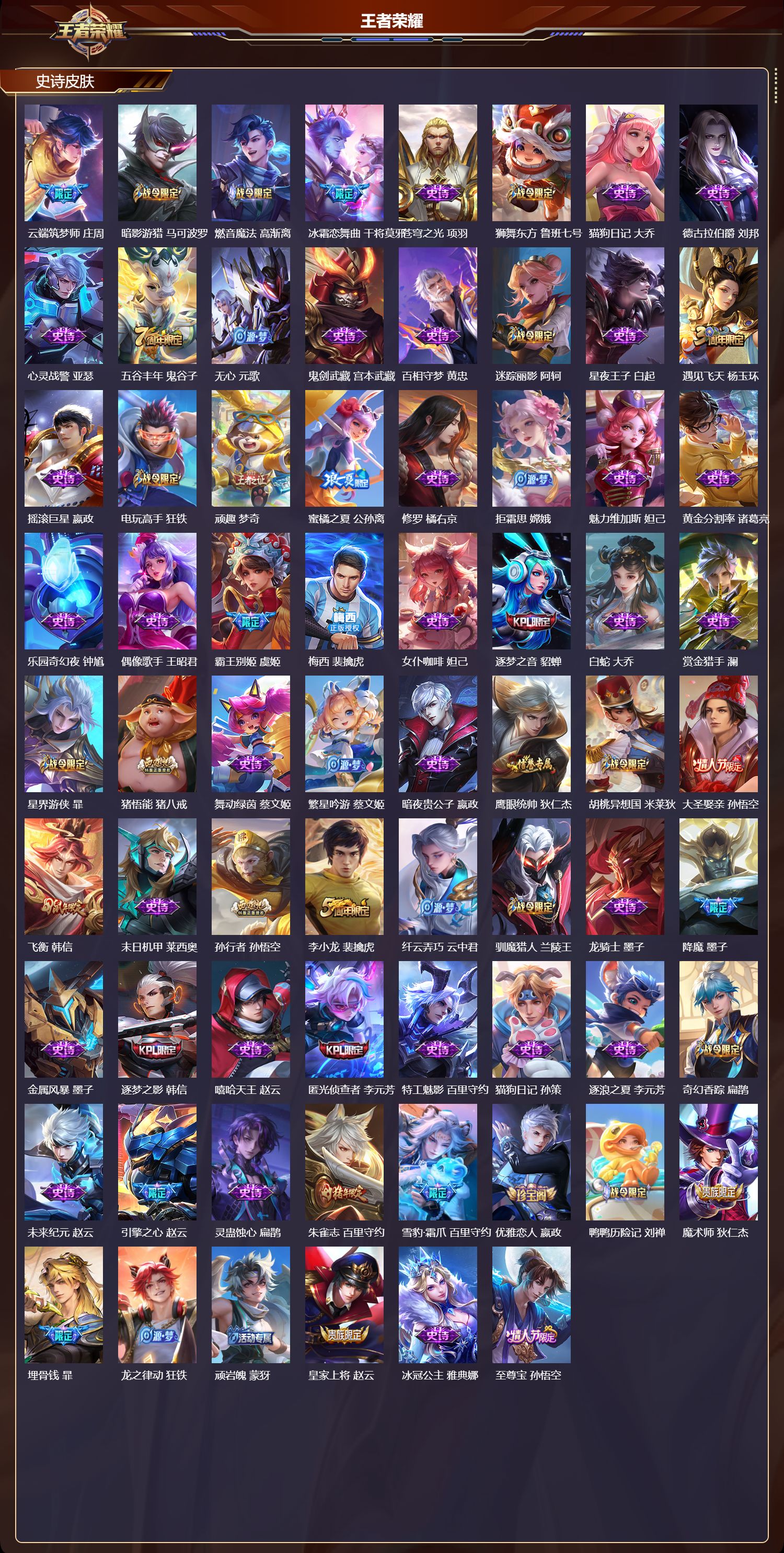 WZCMW416393王者荣耀账号详情图9