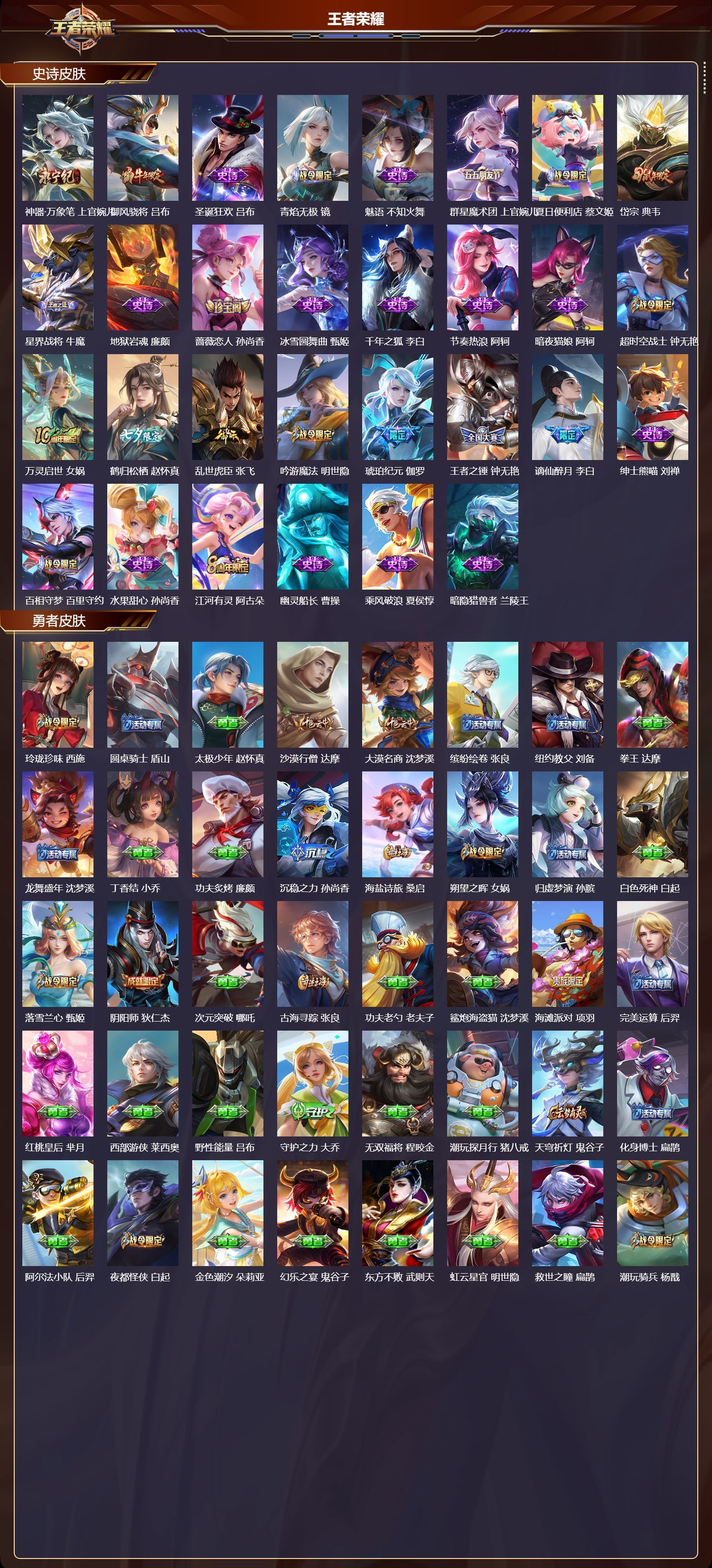 WZQM412240王者荣耀账号详情图4 WZQM412240王者荣耀账号详情图4