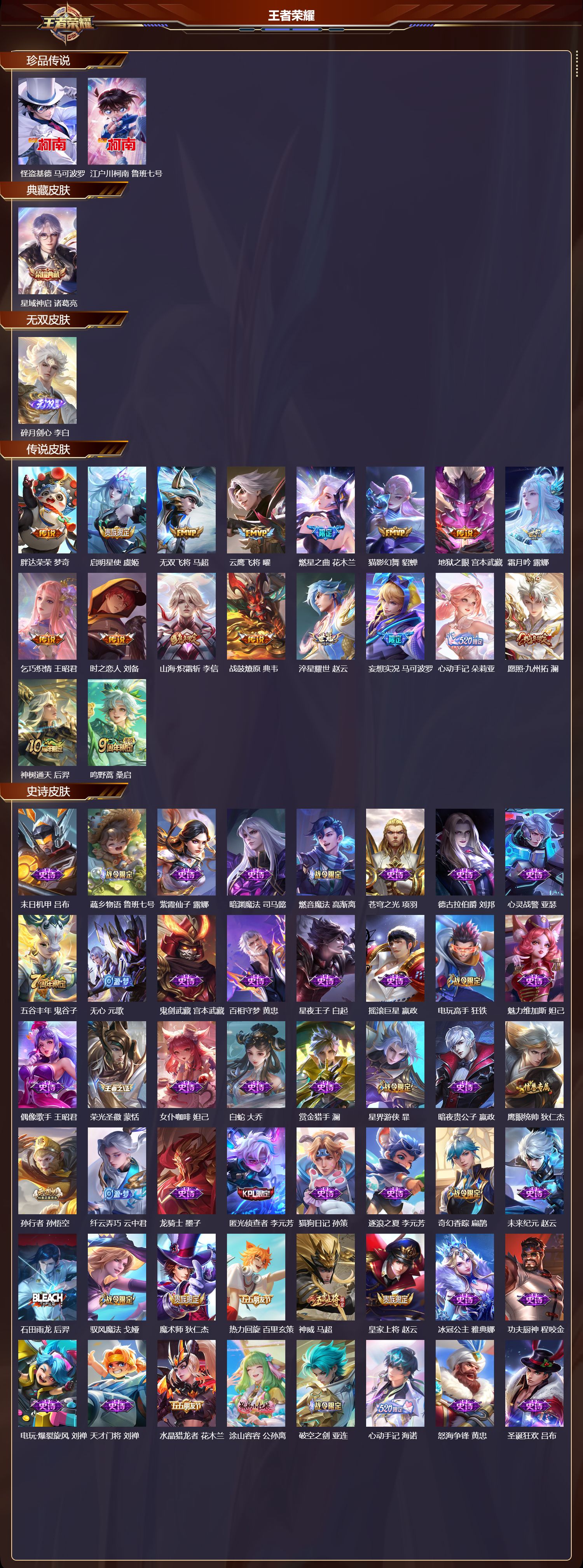 WZCMW416417王者荣耀账号详情图6