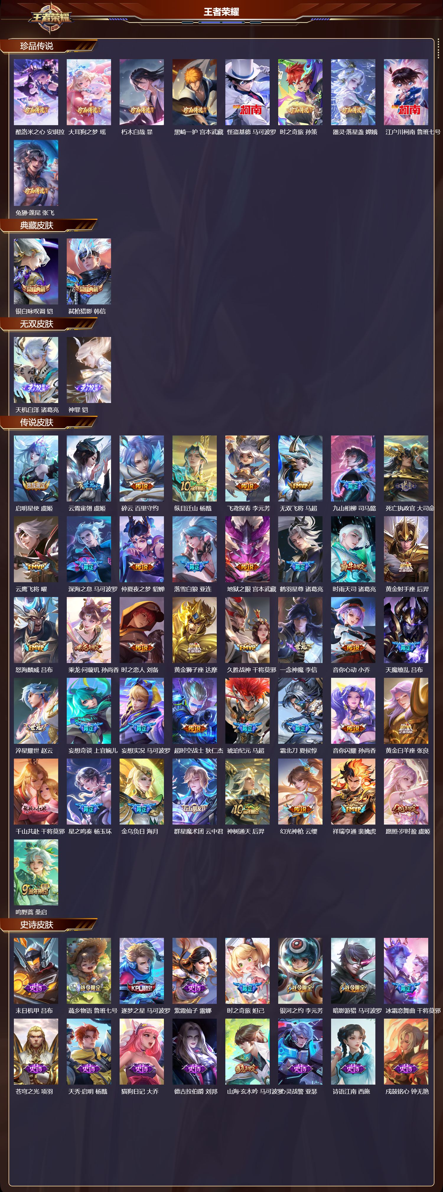 WZCMW416392王者荣耀账号详情图6