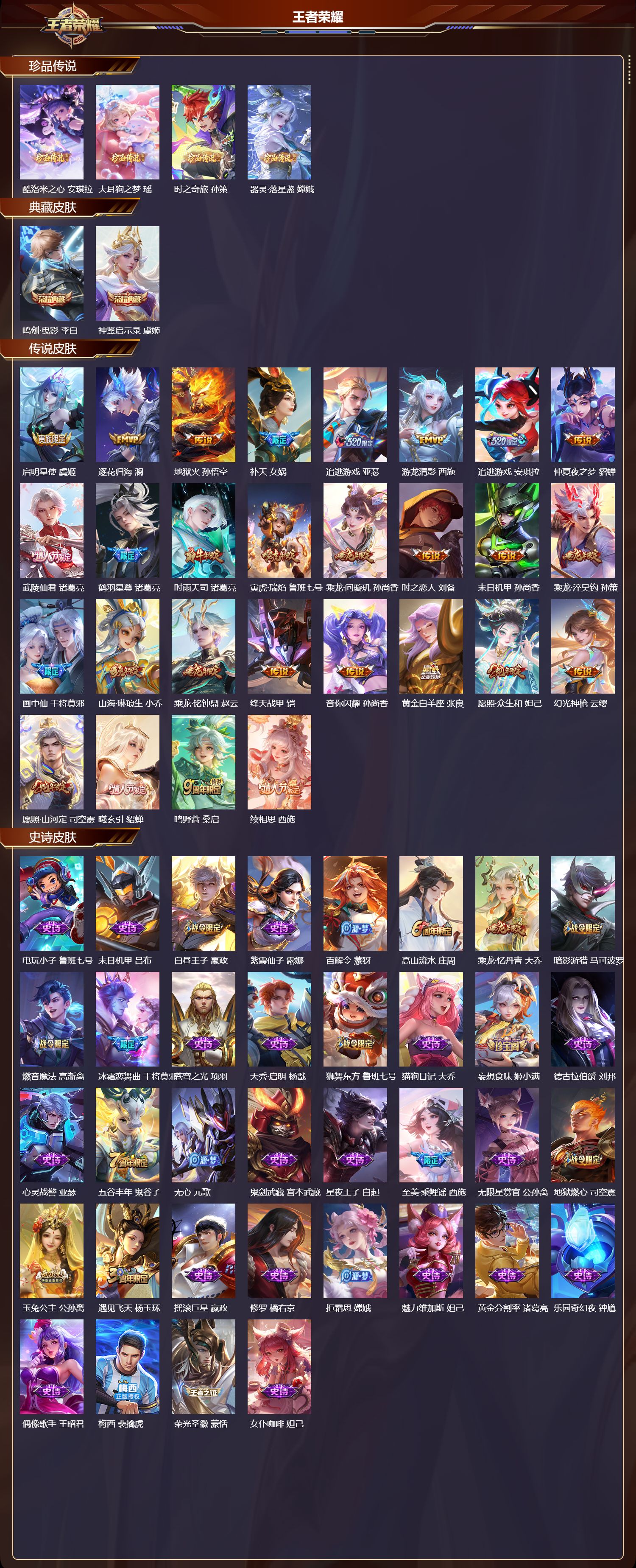 WZCMW416450王者荣耀账号详情图6