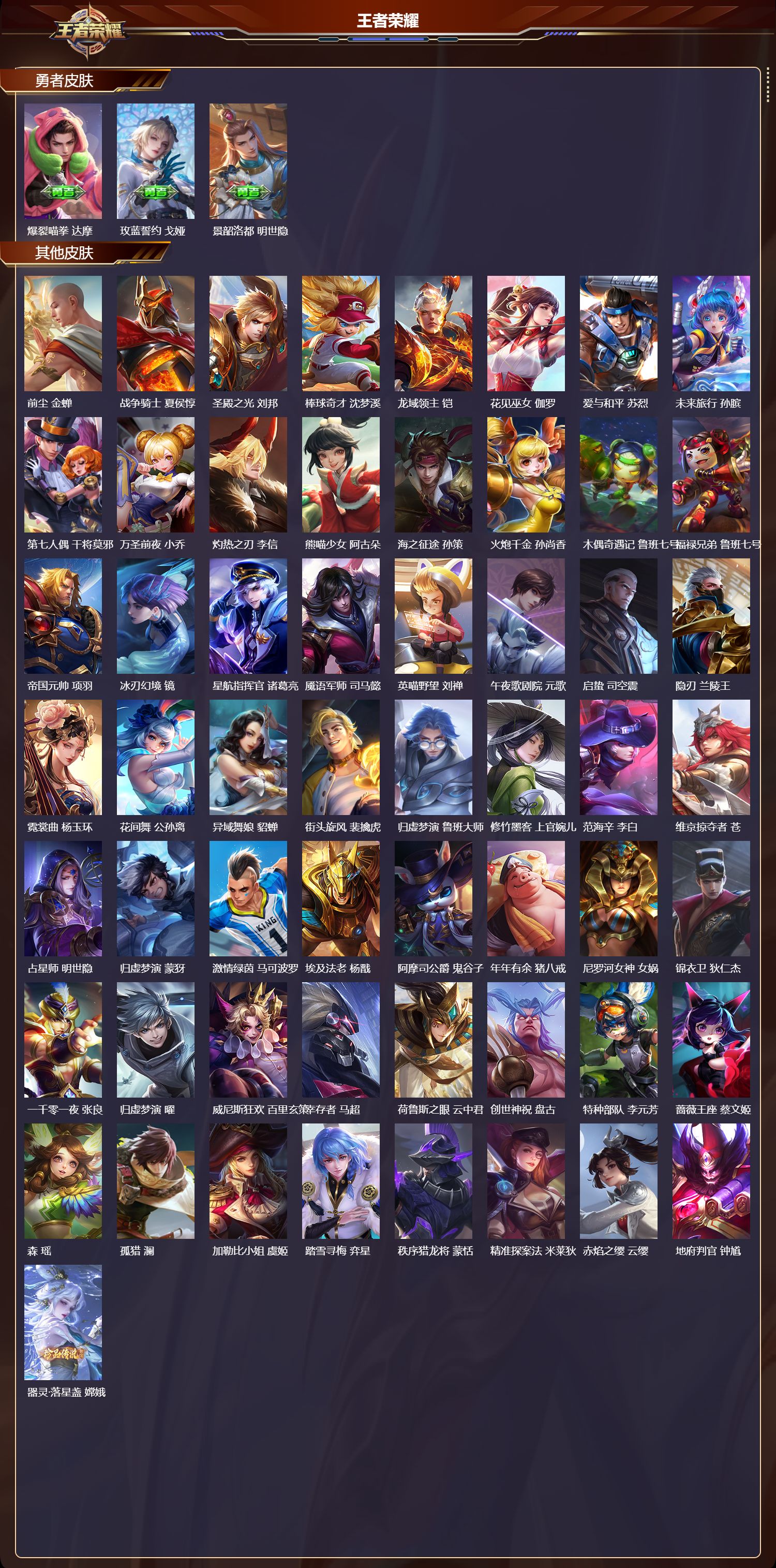 WZCMW497725王者荣耀账号详情图9 WZCMW497725王者荣耀账号详情图9