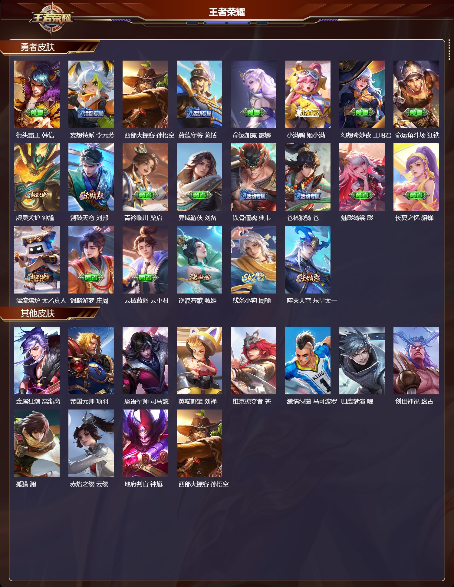 WZCMW497760王者荣耀账号详情图7 WZCMW497760王者荣耀账号详情图7