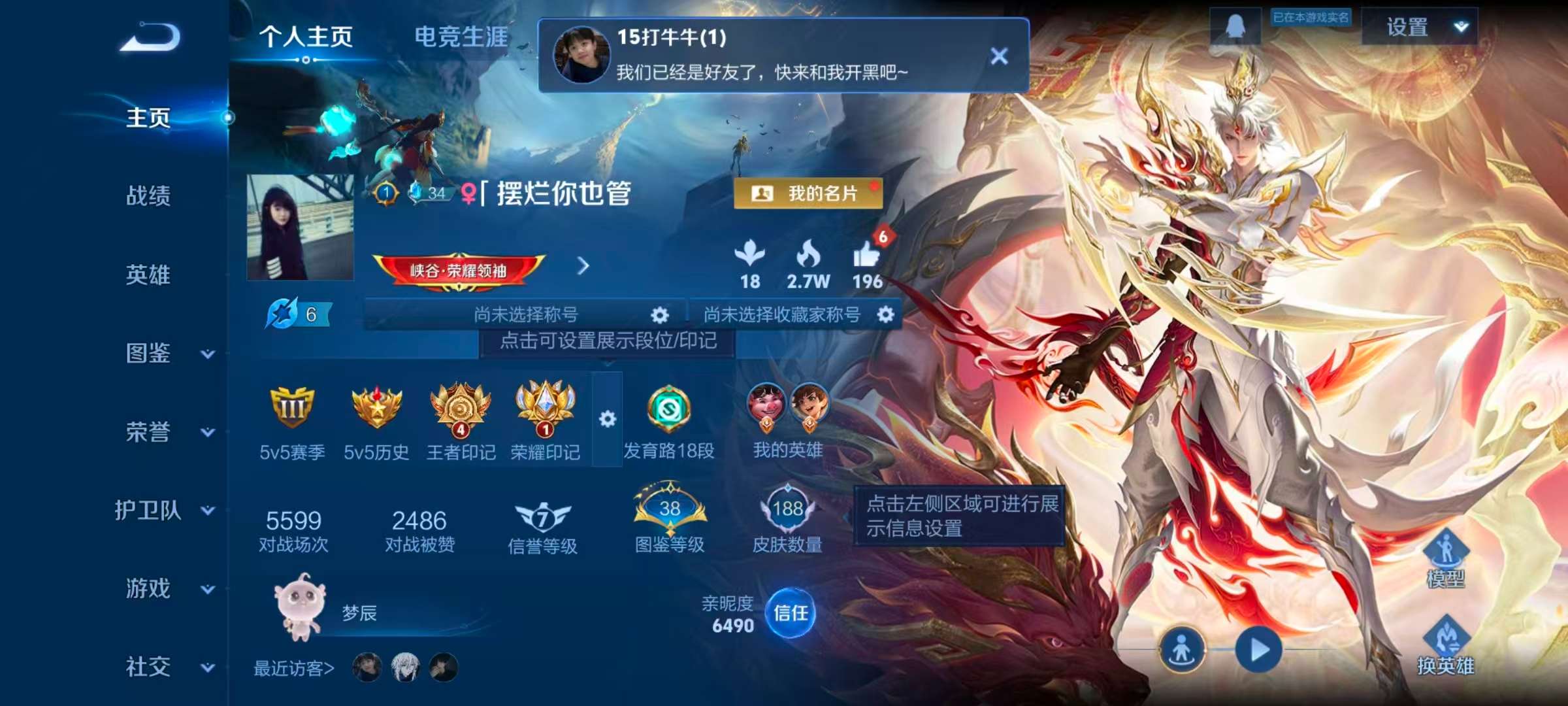 WZCMW497769王者荣耀账号详情图2