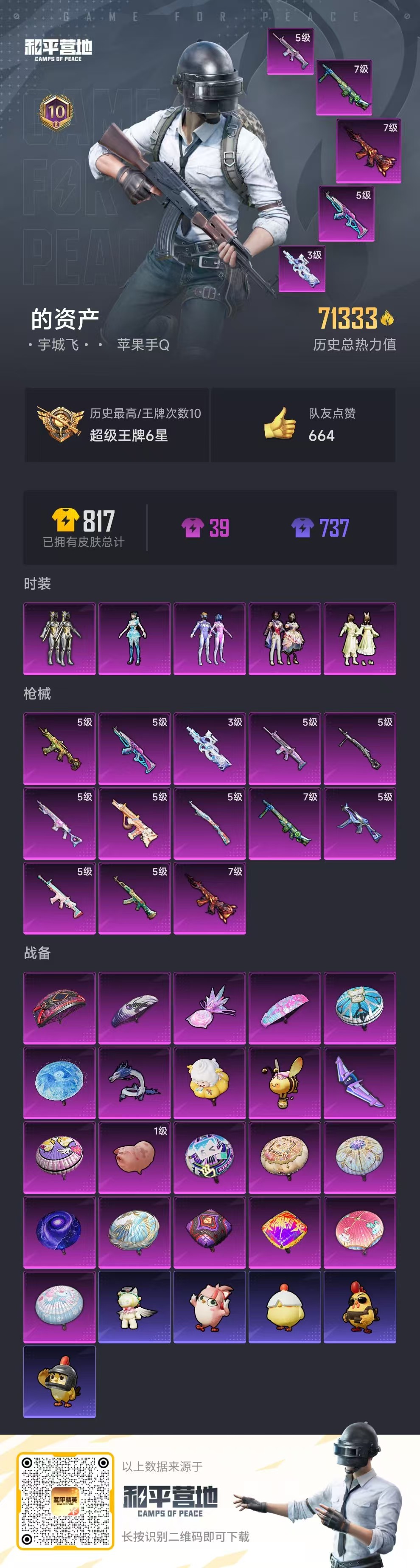 HPCMW451044和平精英账号详情图3