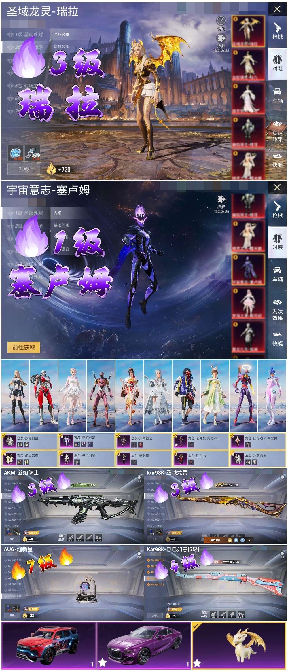 HPSJ451231和平精英账号详情图3