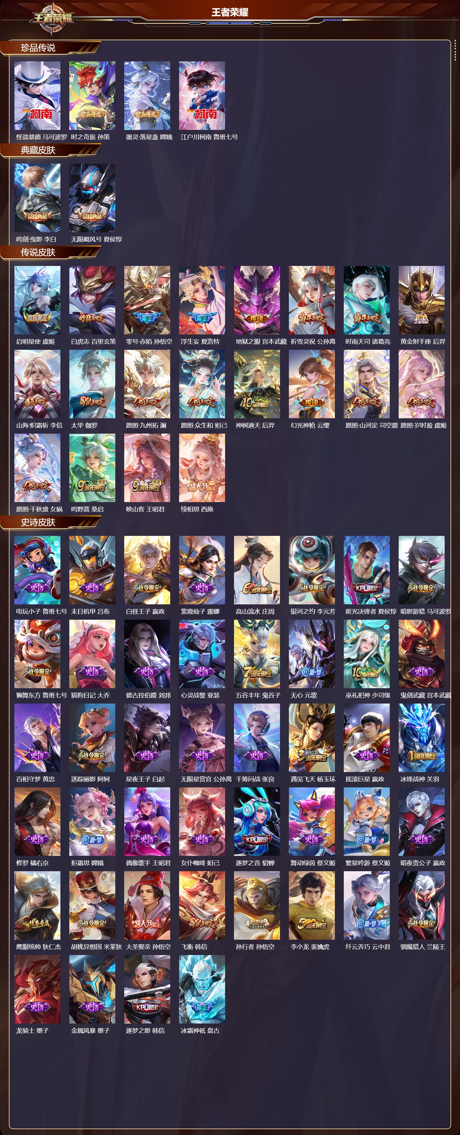 WZCMW497677王者荣耀账号详情图6