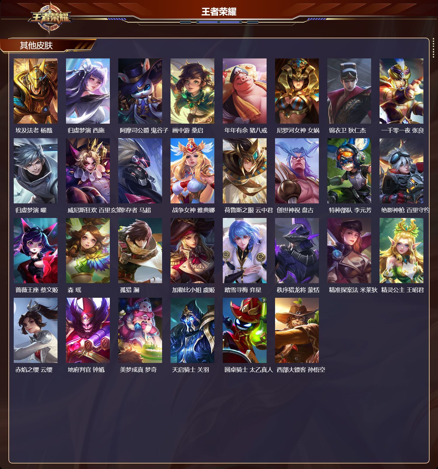 WZQM4101296王者荣耀账号详情图8 WZQM4101296王者荣耀账号详情图8