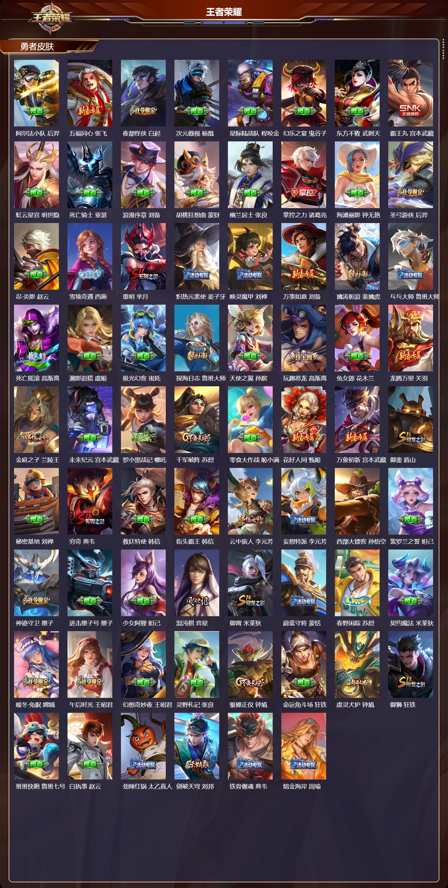 WZCMW497732王者荣耀账号详情图8