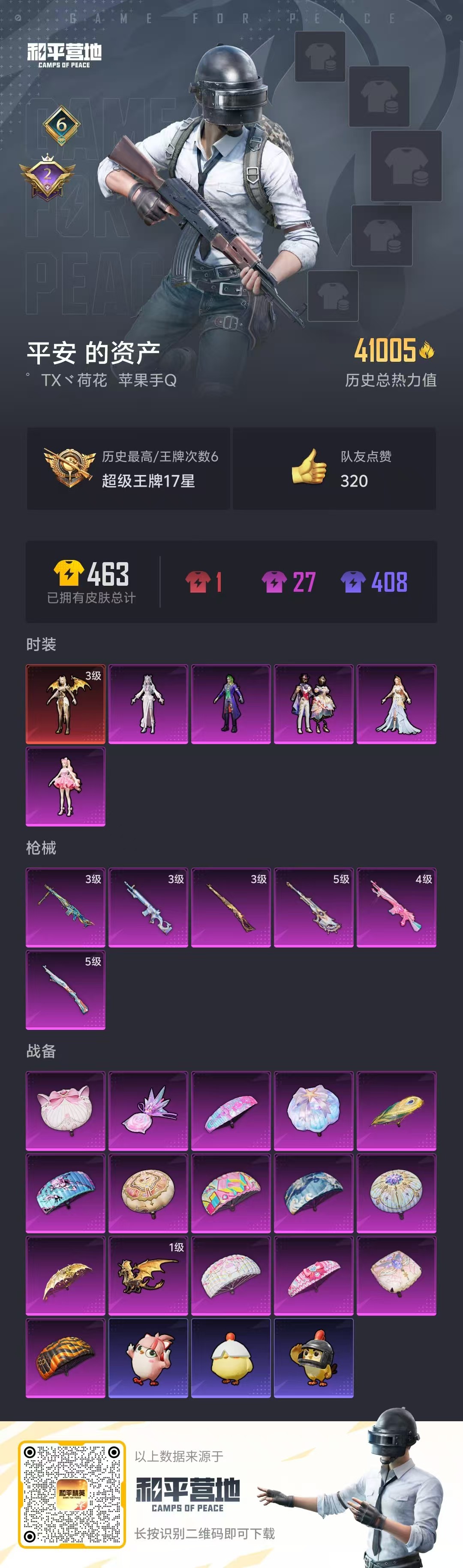 HPCMW451100和平精英账号详情图4