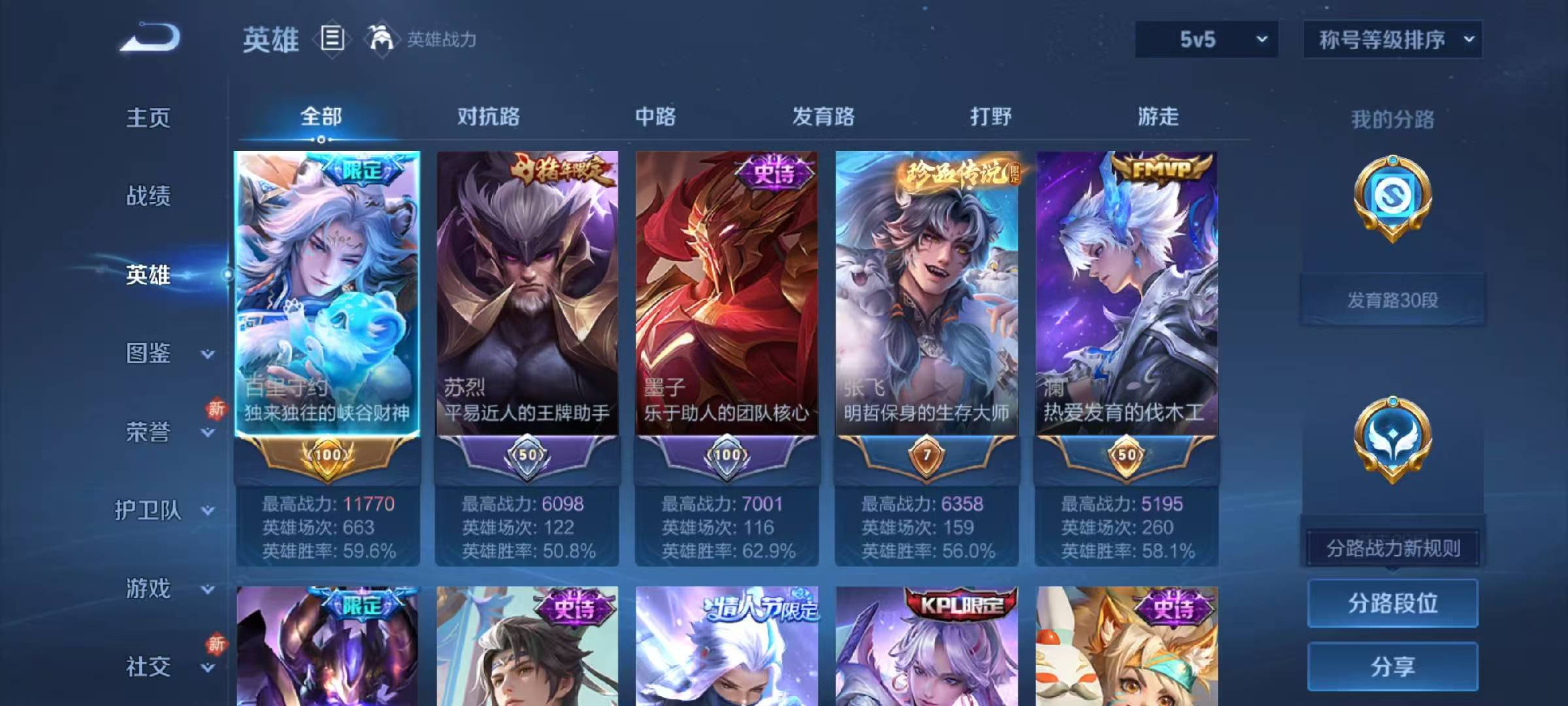 WZCMW497772王者荣耀账号详情图4