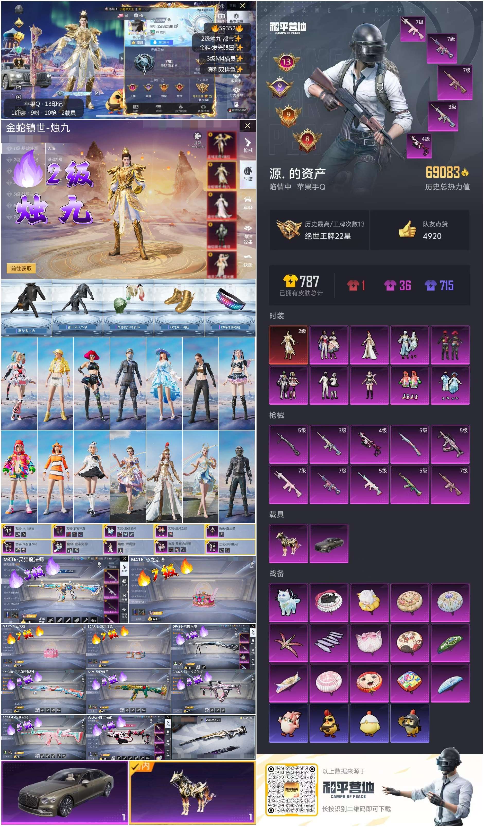 HPCMW451673和平精英账号详情图2