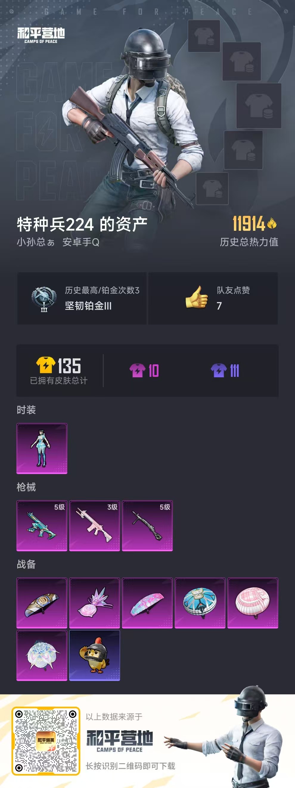 HPCMW451300和平精英账号详情图4