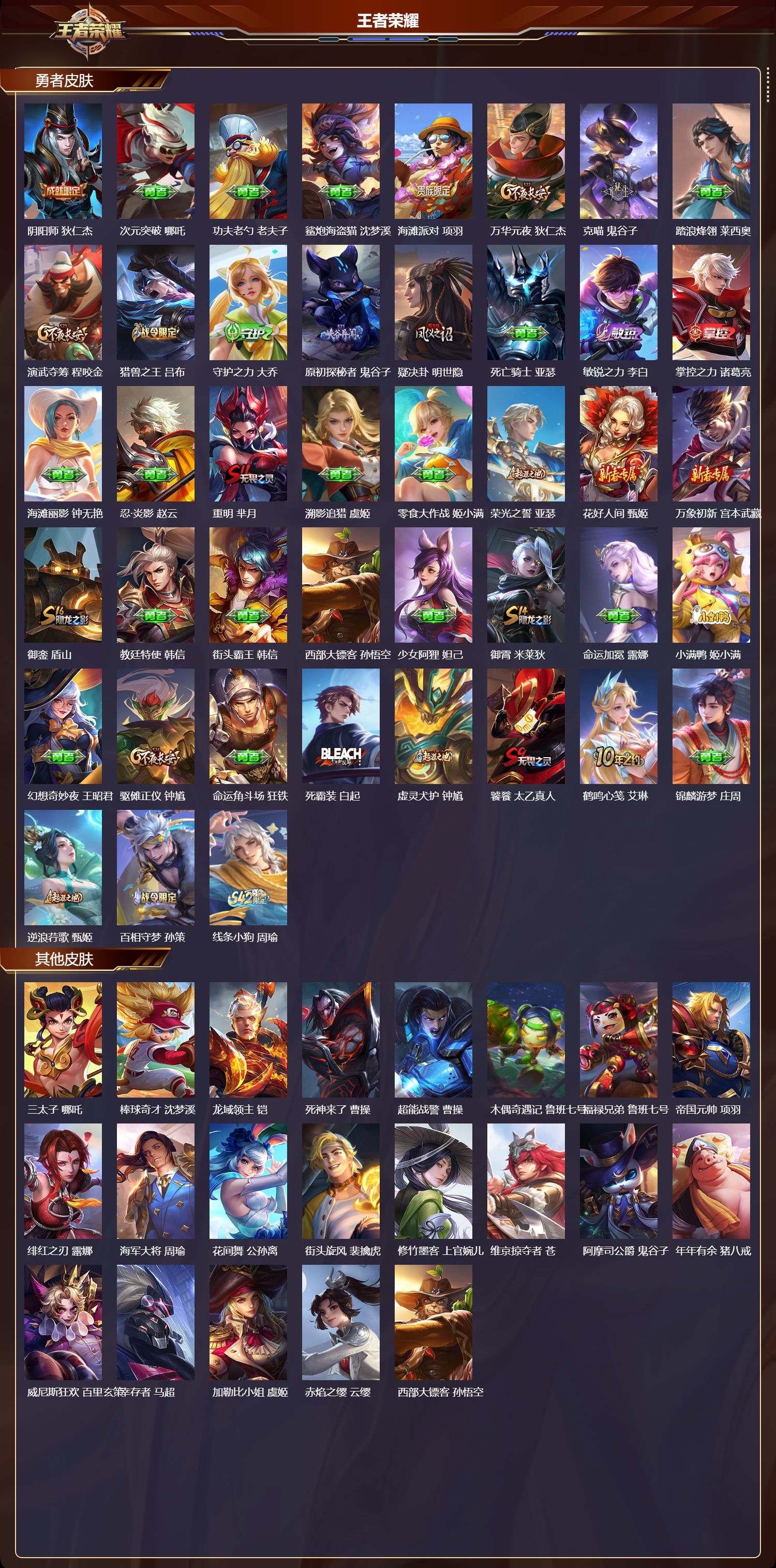 WZQM4101297王者荣耀账号详情图4 WZQM4101297王者荣耀账号详情图4