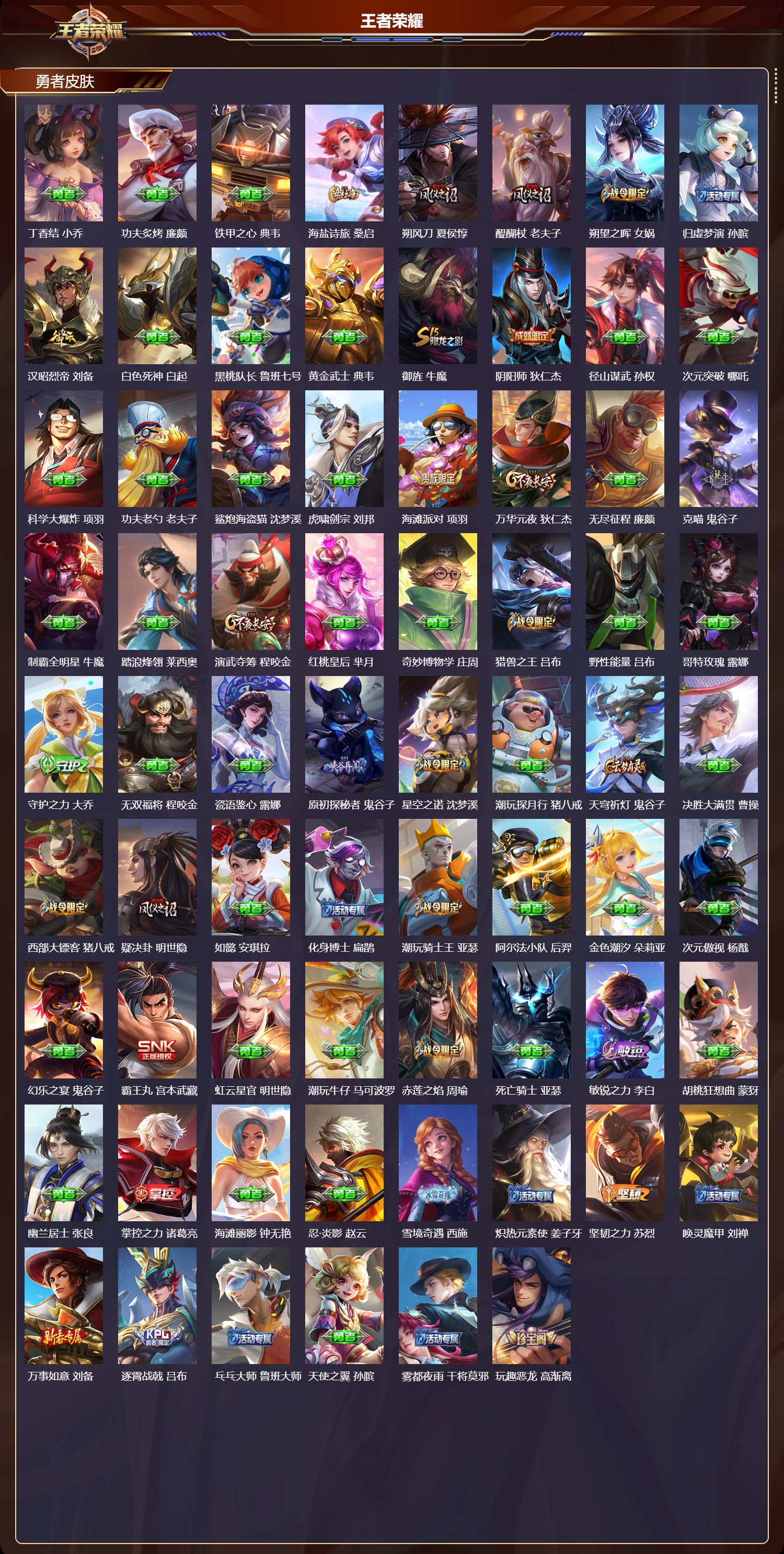 WZCMW497677王者荣耀账号详情图8